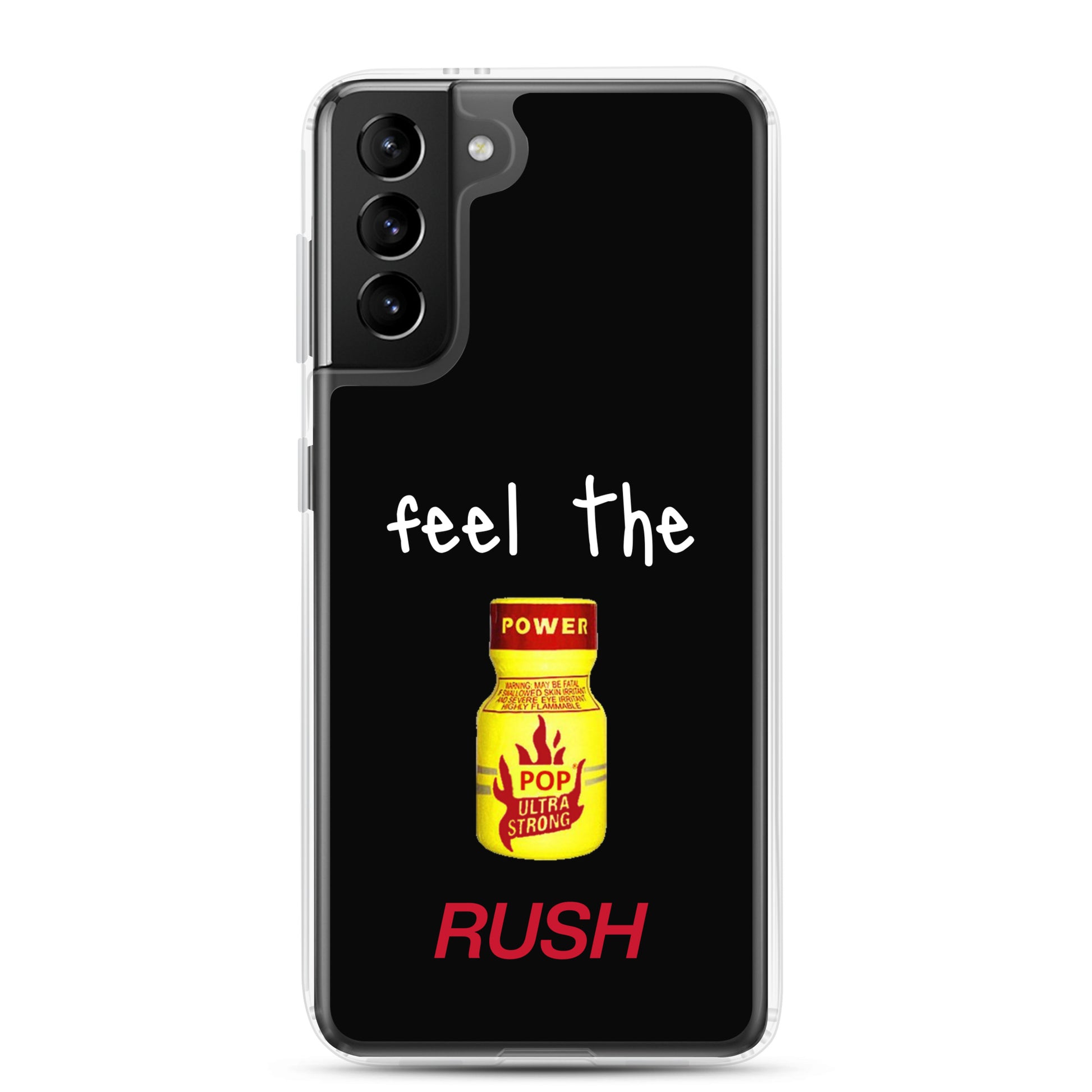 Feel The Rush Samsung Galaxy Cell Phone Case Samsung Galaxy S21 Plus clear-case-for-samsung-samsung-galaxy-s21-plus-case-on-phone-6412772f44085