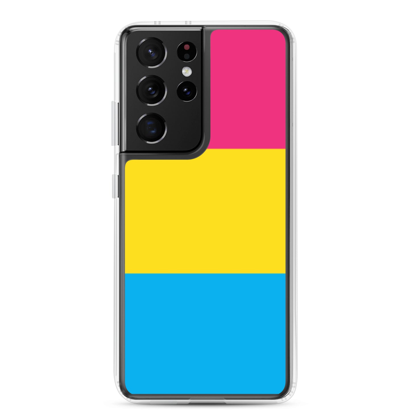 Pansexual Pan Pride Flag Samsung Galaxy Cell Phone Case Samsung Galaxy S21 Ultra Pansexual clear-case-for-samsung-samsung-galaxy-s21-ultra-case-on-phone-640a9fc6c98f4