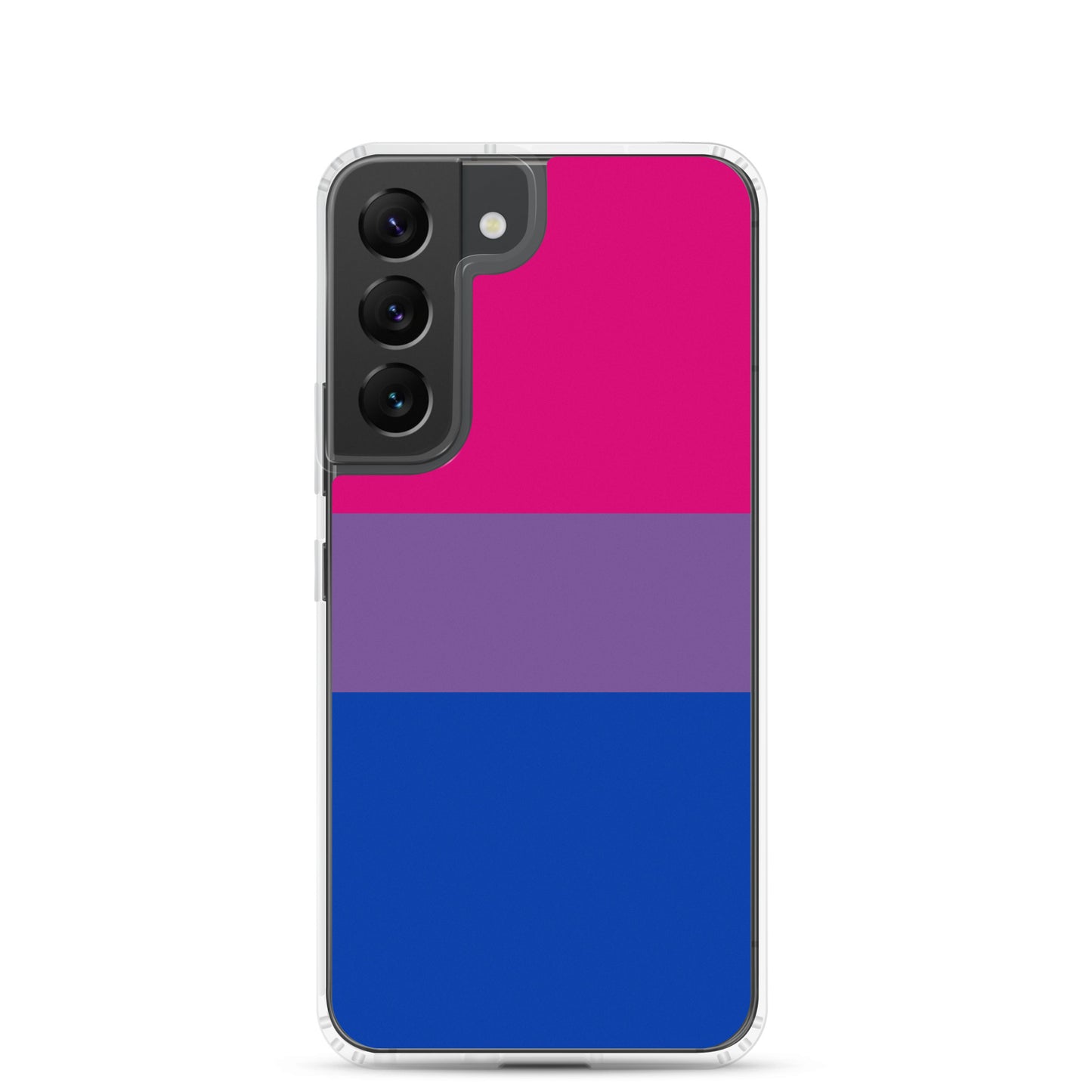 Bisexual Bi Pride Samsung Galaxy Cell Phone Case Samsung Galaxy S22 Bisexual clear-case-for-samsung-samsung-galaxy-s22-case-on-phone-640a9ac71c832