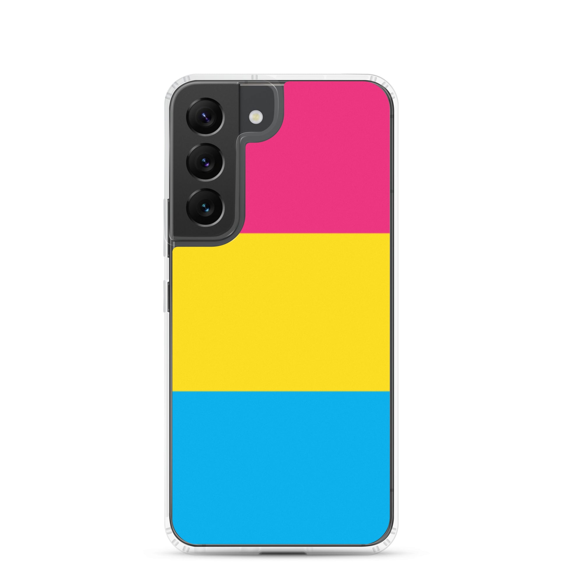 Pansexual Pan Pride Flag Samsung Galaxy Cell Phone Case Samsung Galaxy S22 Pansexual clear-case-for-samsung-samsung-galaxy-s22-case-on-phone-640a9fc6c9952