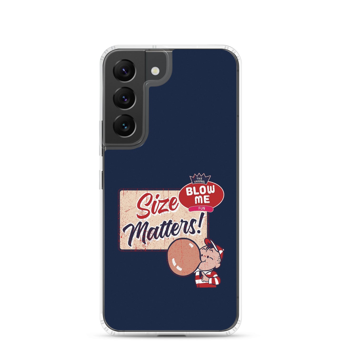 Size Matters Samsung Galaxy Phone Case Samsung Galaxy S22 clear-case-for-samsung-samsung-galaxy-s22-case-on-phone-6412557f0db66