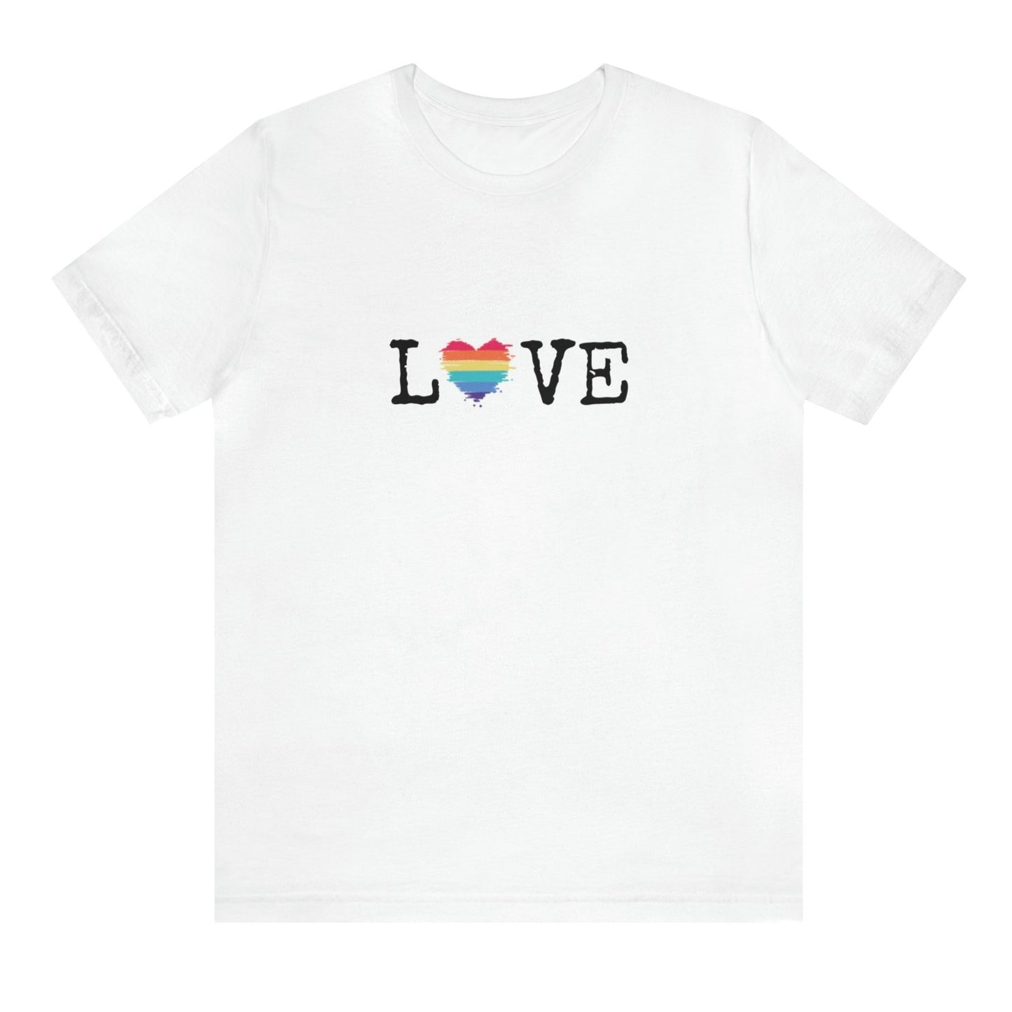 LGBTQ Pride T-Shirt - Pride Love White Pride d23d36cf6429954d6c0c7f9658b8f8a5