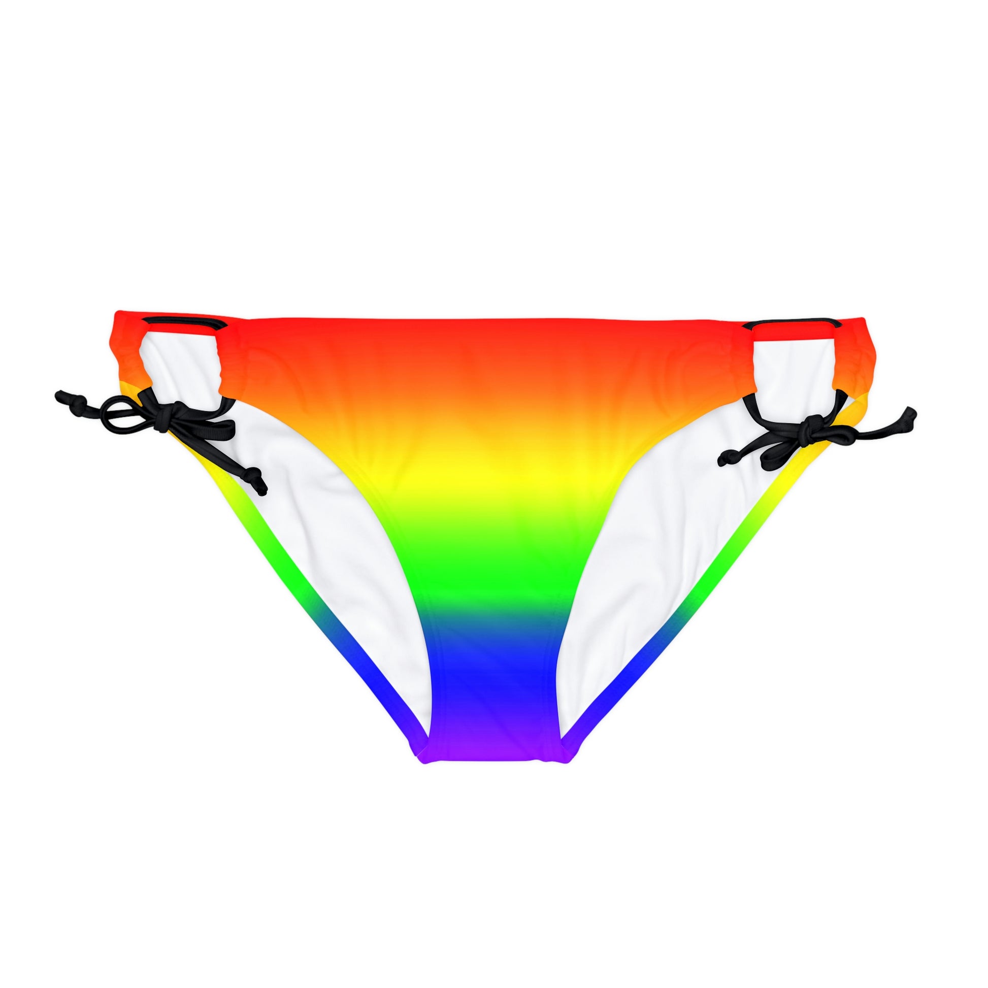 LGBTQ Pride Bikini Bottom Swimsuit - Ombre Black d5e72e0c44cc52b24d7edfe1f9deb829