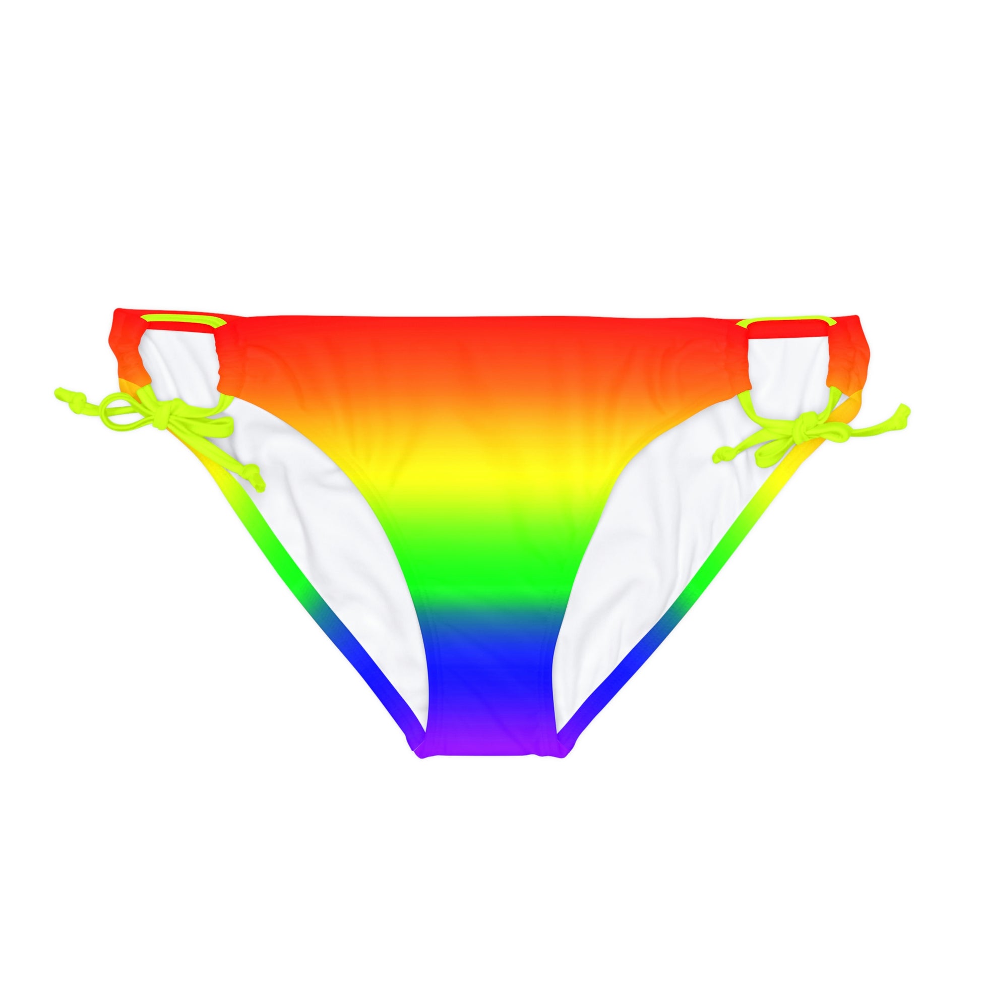 LGBTQ Pride Bikini Bottom Swimsuit - Ombre Neon Yellow e0365af501d2c727c6ec0640edc16a4c