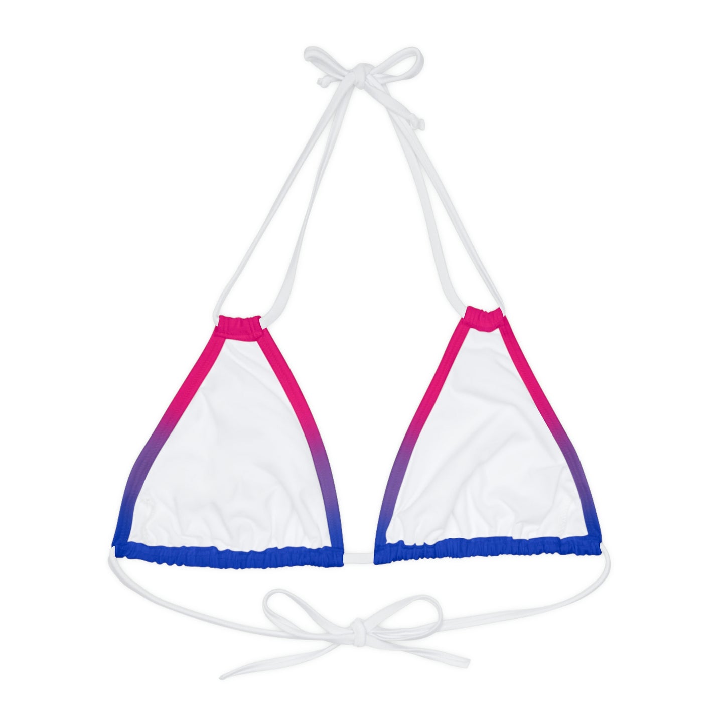 Bisexual Bi Pride String Bikini Top in Ombre f1d4f9bbadfa96e9c99048935b1abc6b