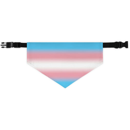 Transgender Trans Pride Pet Bandana with Collar - Ombre L Multi Transgender fc48dda5d7726abda25e5b167288ac99