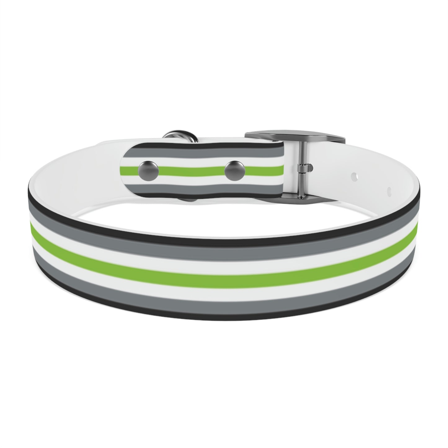 Agender Pride Flag Pet Collar ff38a0e20894ffe522ebb555cd525d5e