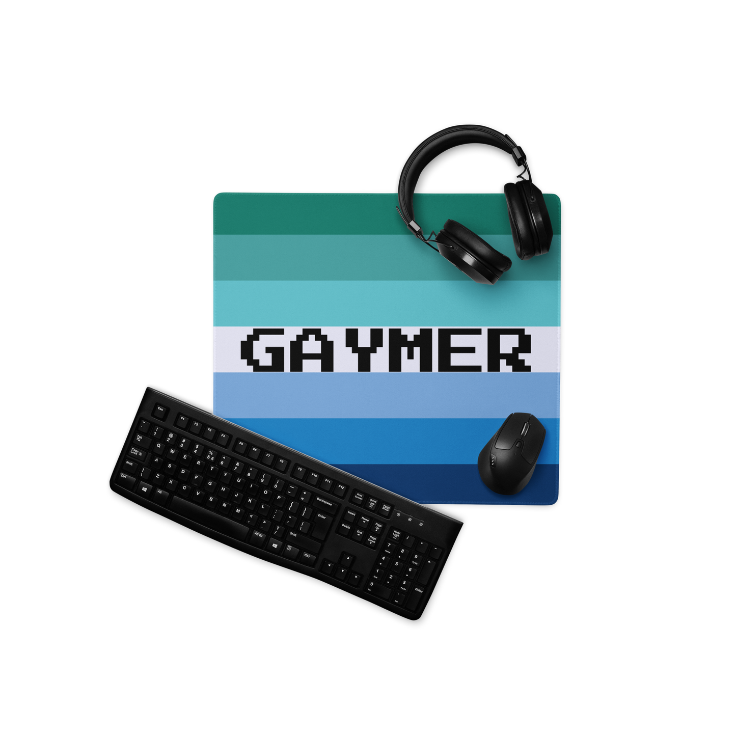 Gay MLM Vincian Pride Gaymer Mouse Pad 18in×16in Gay gaming-mouse-pad-white-18x16-front-635ef7f142666