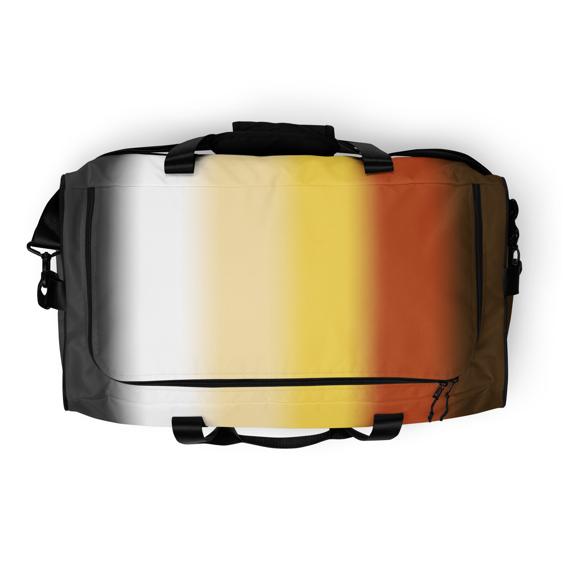 Gay Bear Pride Weekender Duffel Bag - Ombre gay-bear-pride-weekender-duffel-bag-ombre-top