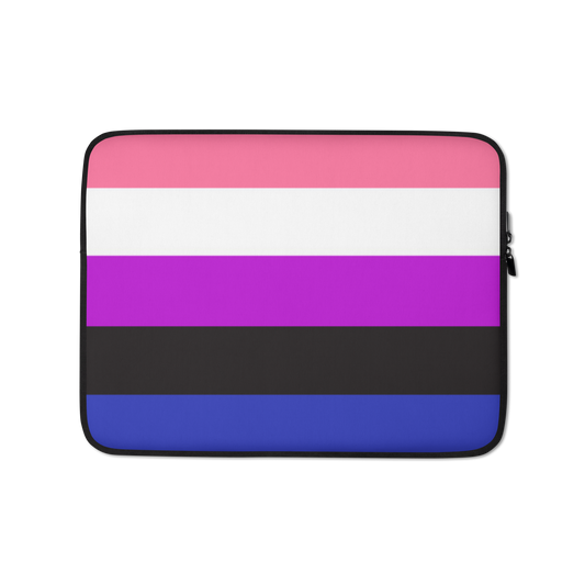Genderfluid Pride Flag Laptop Sleeve 13in Genderfluid genderfluid-pride-flag-laptop-sleeve-13-front