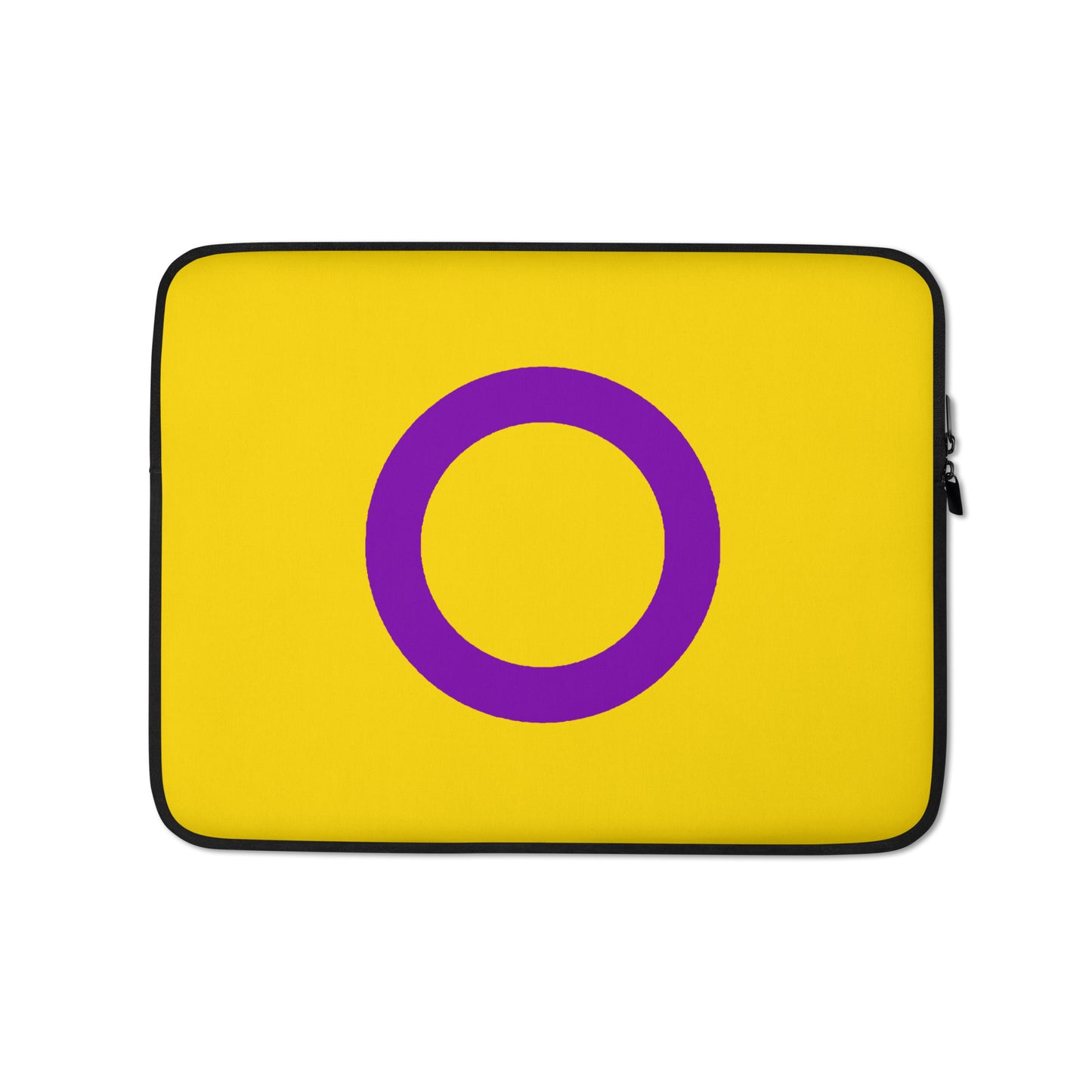 Intersex Pride Flag Laptop Sleeve 13in Intersex intersex-pride-flag-laptop-sleeve-13-front