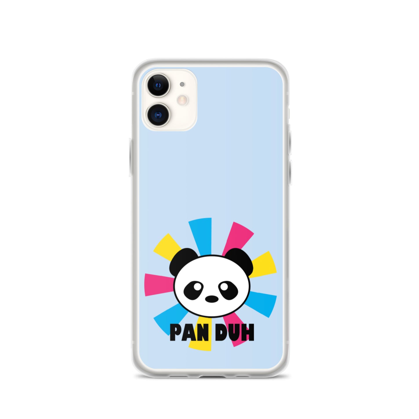 Pansexual Pan Pride Apple iPhone Case - Pan Duh iPhone 11 Pansexual iphone-case-iphone-11-case-on-phone-639d49e21c274