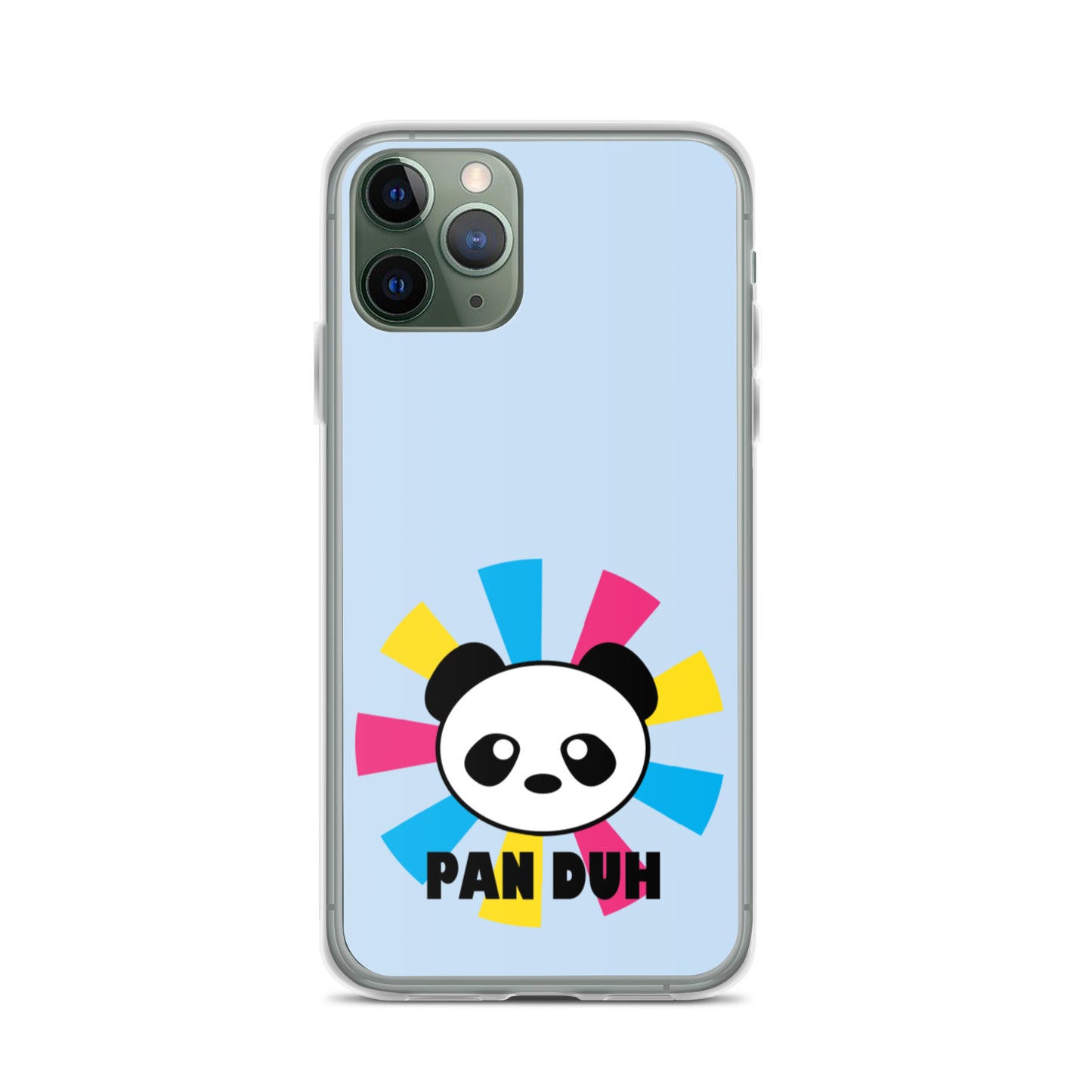 Pansexual Pan Pride Apple iPhone Case - Pan Duh iPhone 11 Pro Pansexual iphone-case-iphone-11-pro-case-on-phone-639d49e21c45e