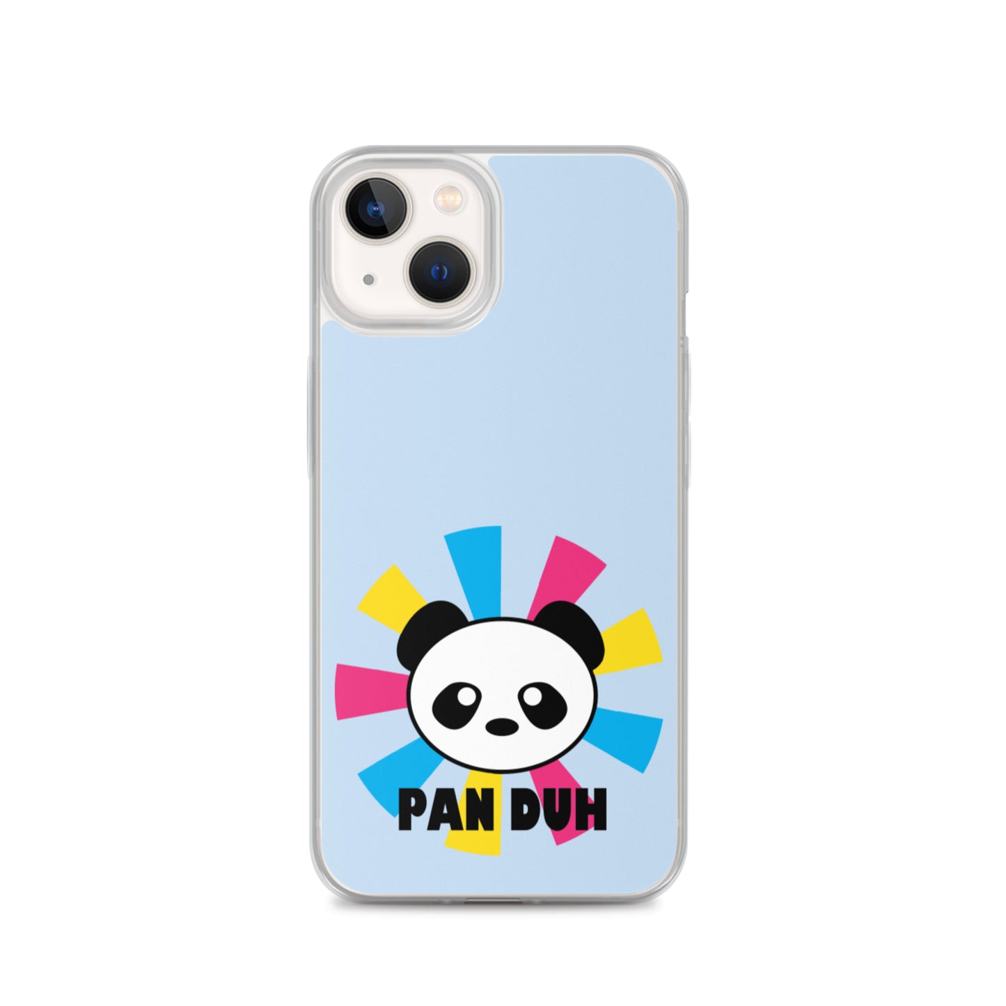 Pansexual Pan Pride Apple iPhone Case - Pan Duh iPhone 13 Pansexual iphone-case-iphone-13-case-on-phone-639d49e21dc24