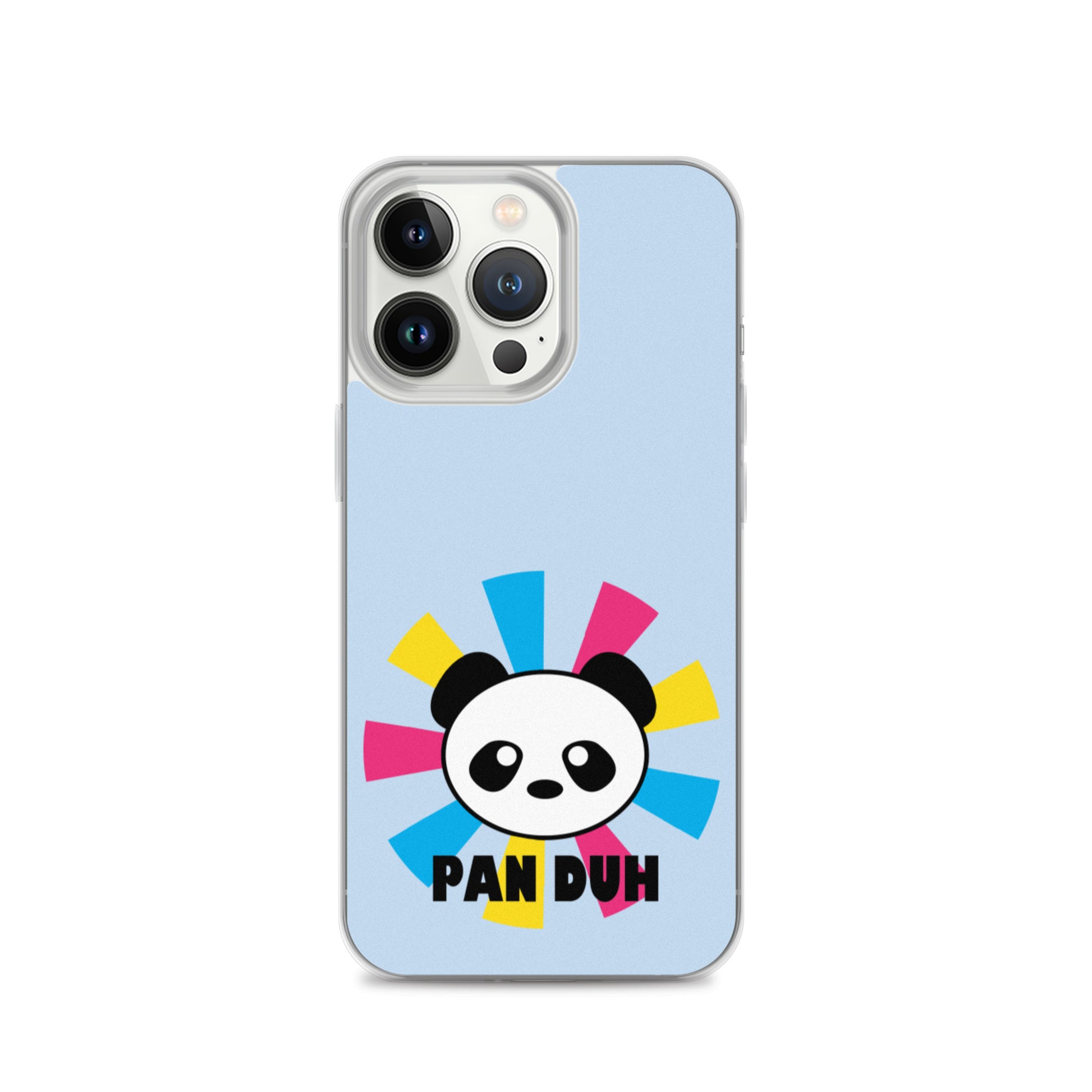 Pansexual Pan Pride Apple iPhone Case - Pan Duh iPhone 13 Pro Pansexual iphone-case-iphone-13-pro-case-on-phone-639d49e21dab8