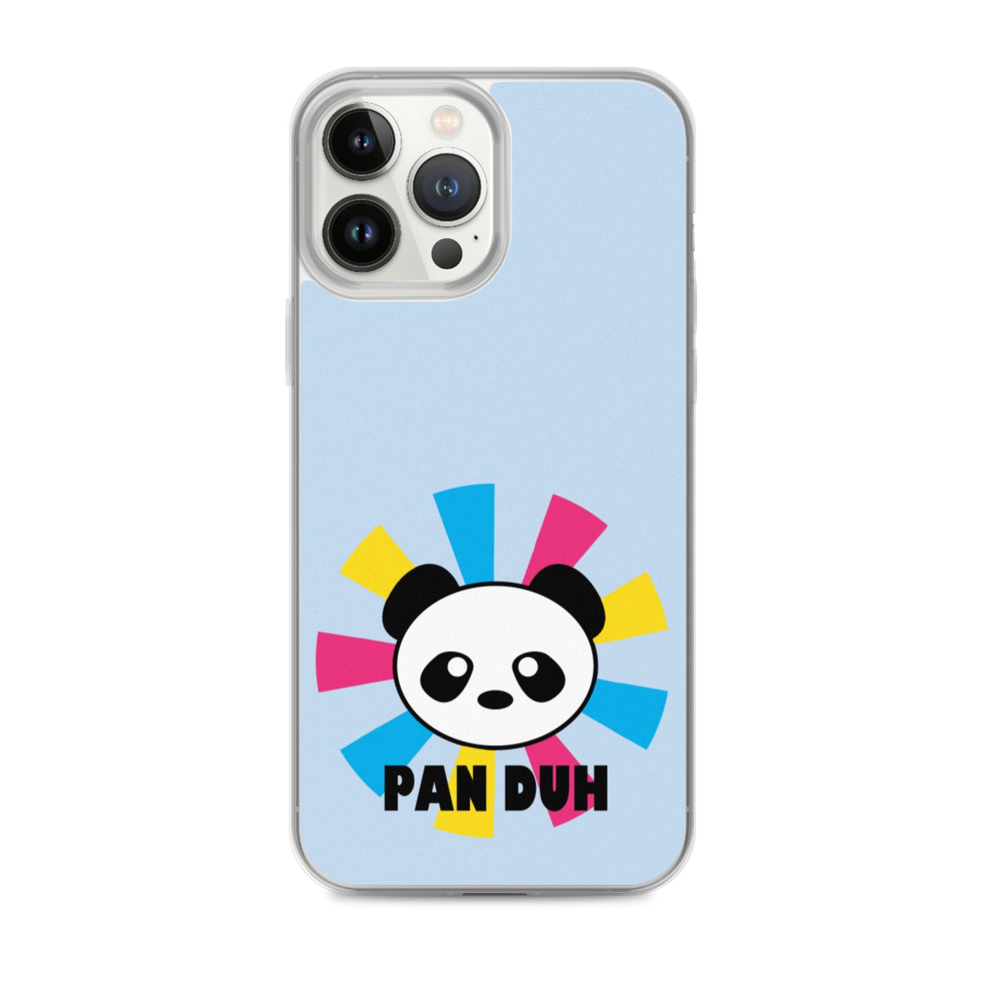 Pansexual Pan Pride Apple iPhone Case - Pan Duh iPhone 13 Pro Max Pansexual iphone-case-iphone-13-pro-max-case-on-phone-639d49e21d8f0