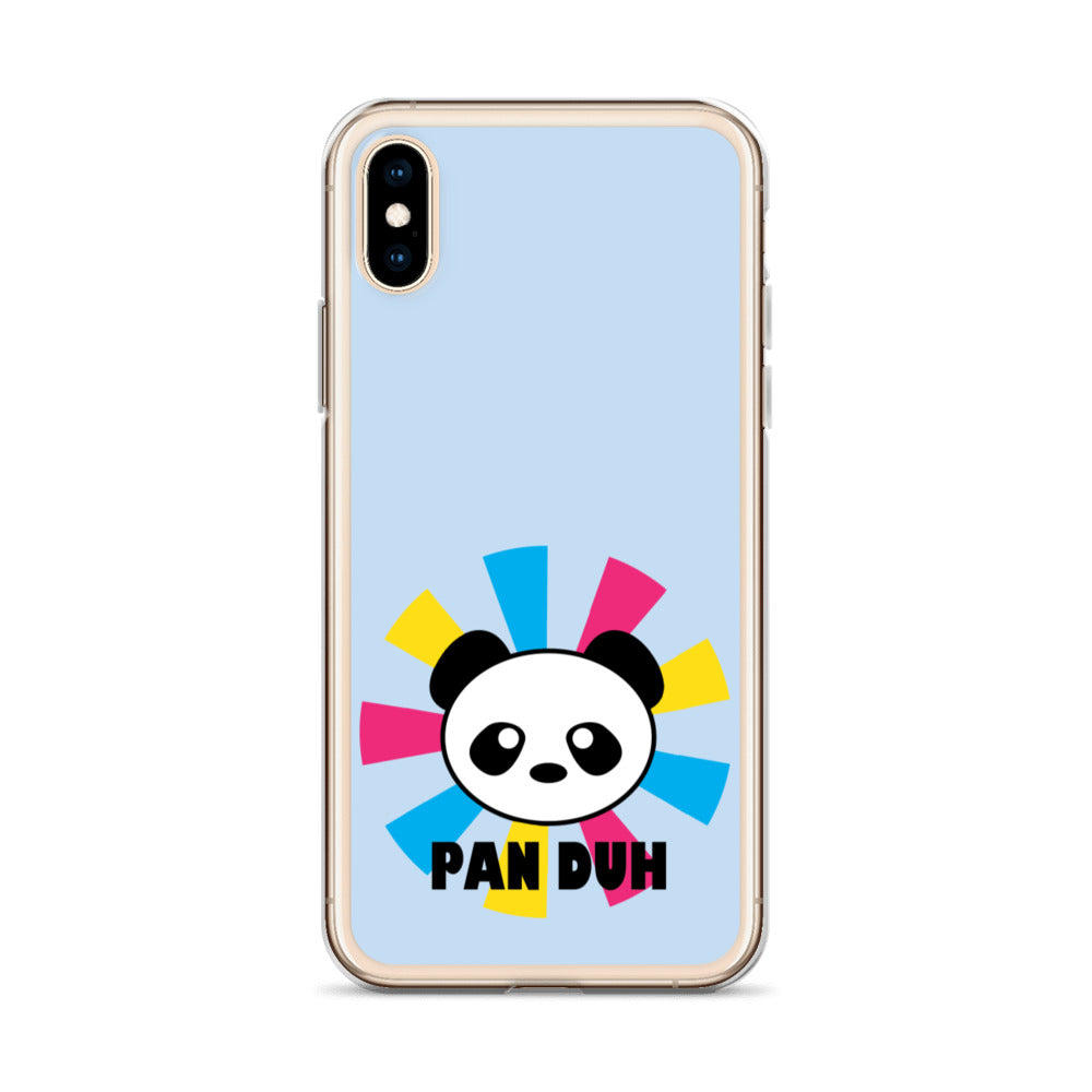 Pansexual Pan Pride Apple iPhone Case - Pan Duh iphone-case-iphone-x-xs-case-on-phone-639d49e21df7f