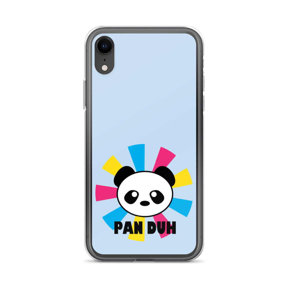 Pansexual Pan Pride Apple iPhone Case - Pan Duh iPhone XR Pansexual iphone-case-iphone-xr-case-on-phone-639d49e21e10f