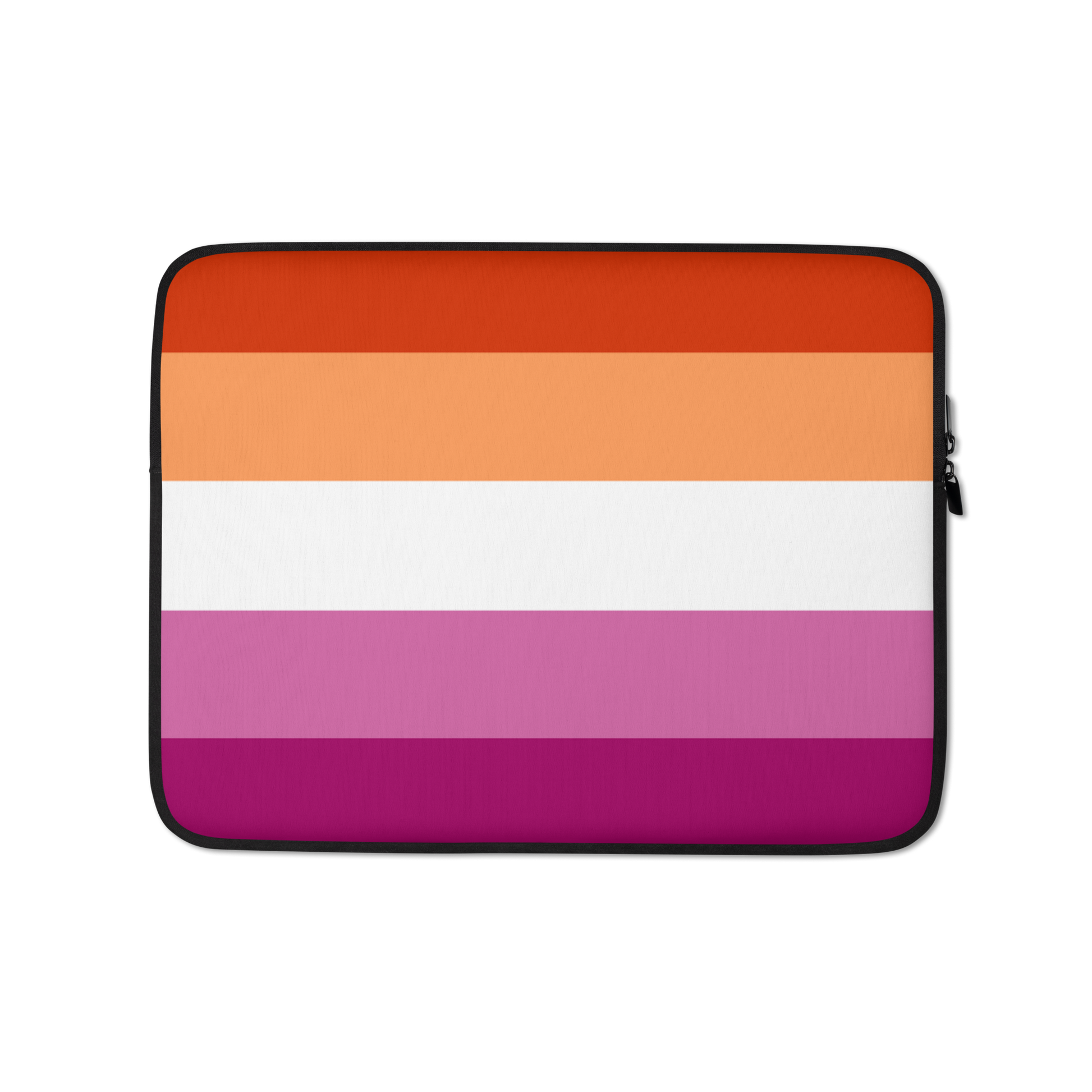 Lesbian Pride Flag Laptop Sleeve 13in Lesbian laptop-sleeve-13-front-63628d4746c57