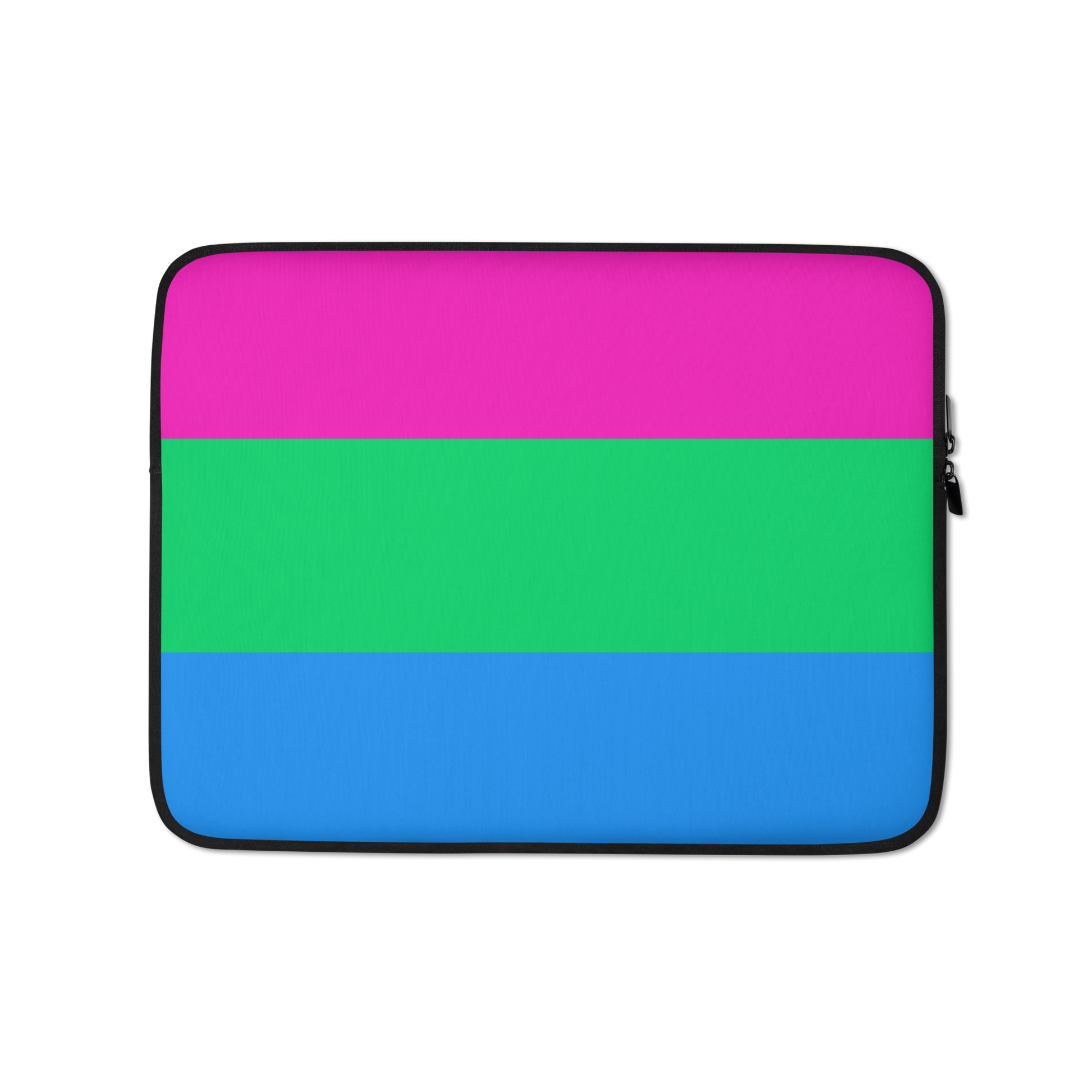 Polysexual Poly Pride Flag Laptop Sleeve 13in Polysexual laptop-sleeve-13-front-63628dfabb33e