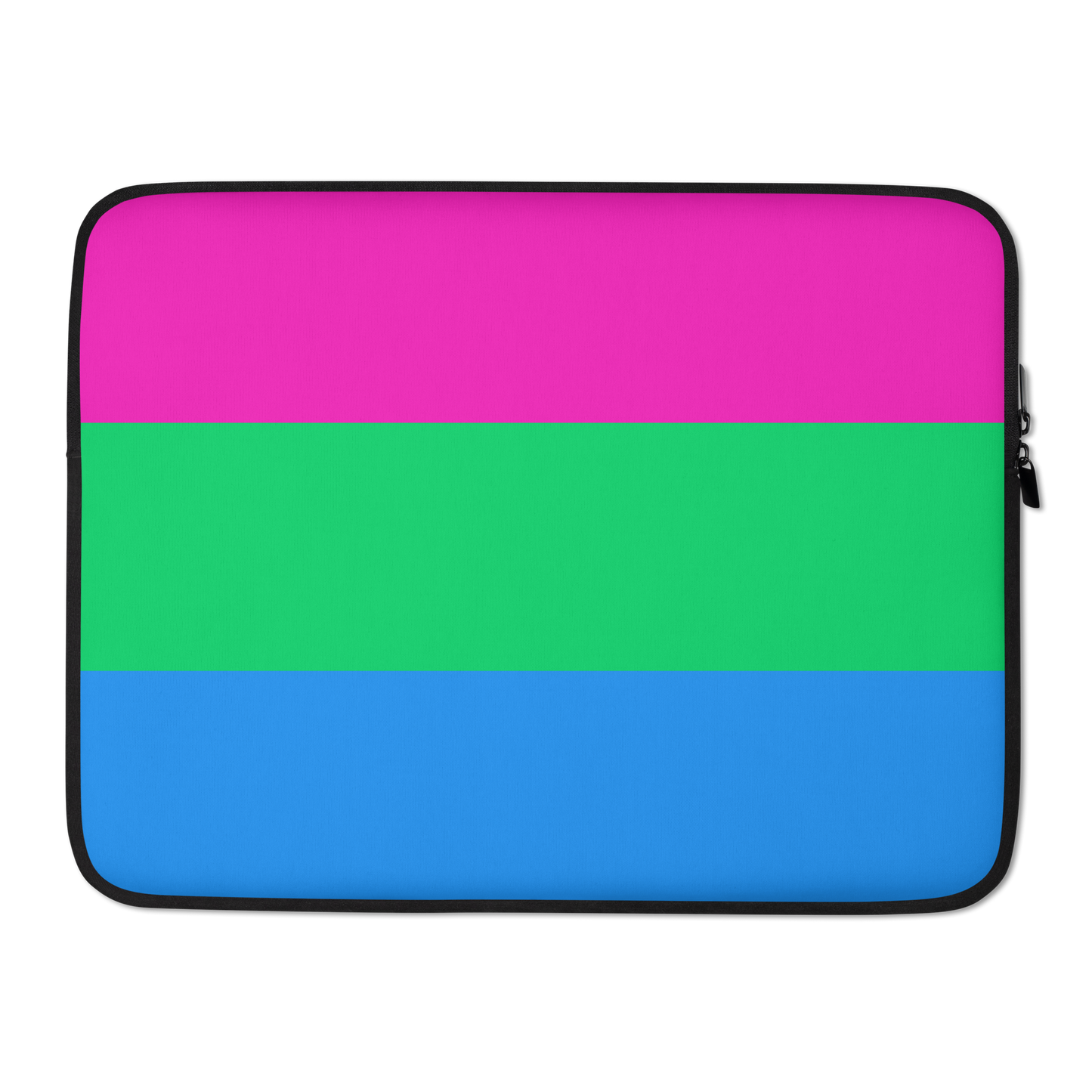 Polysexual Poly Pride Flag Laptop Sleeve 15in Polysexual laptop-sleeve-15-front-63628dfabc938