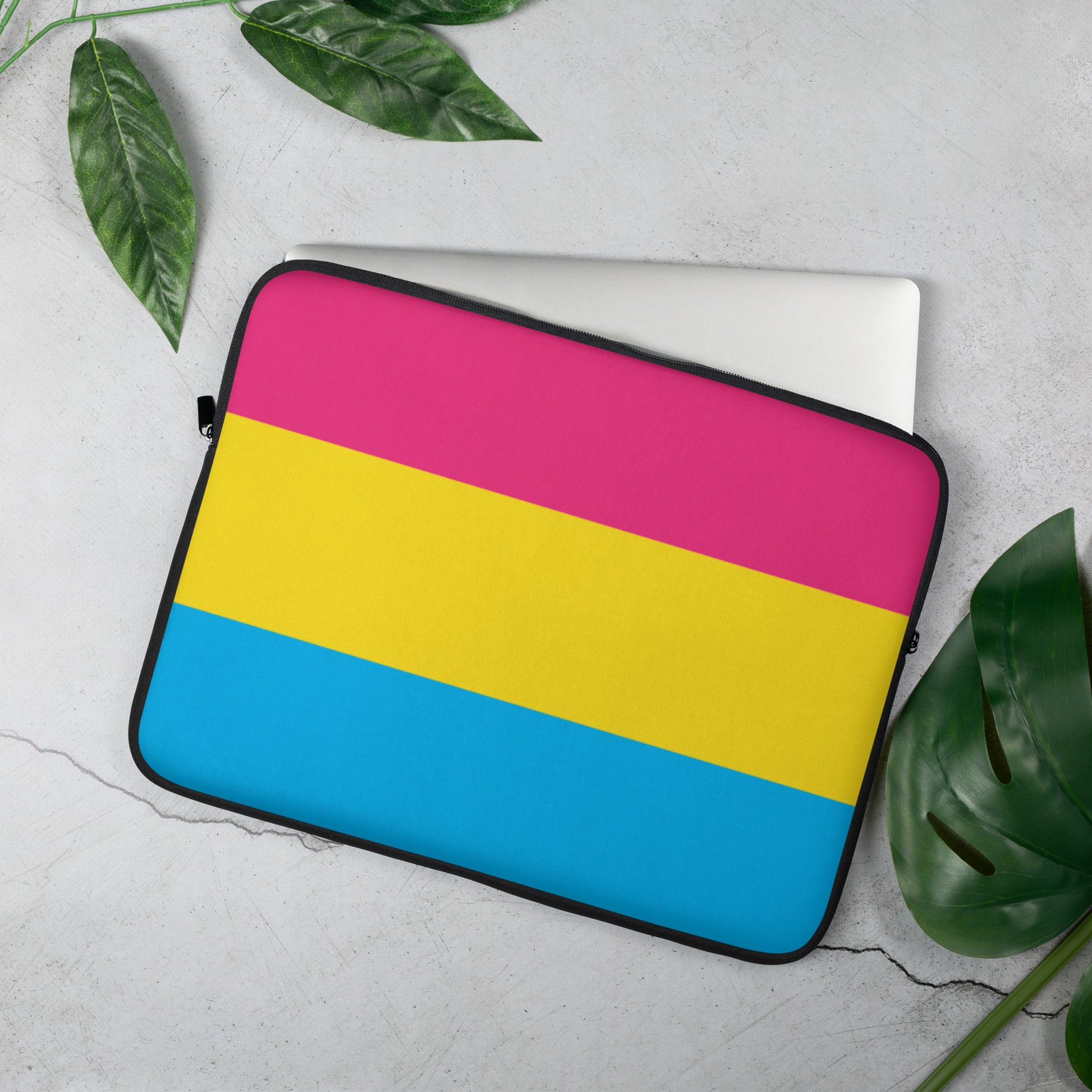 Pansexual Pan Pride Flag Laptop Sleeve laptop-sleeve-15-front-637abefb45635