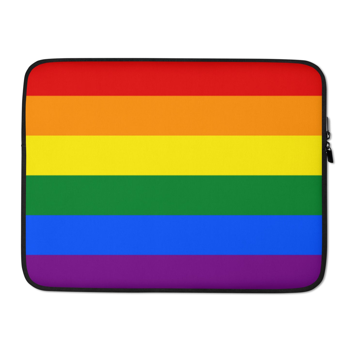 LGBTQ Pride Flag Laptop Sleeve Rainbow 15in Pride laptop-sleeve-15-front-640a8f0c4c7c6