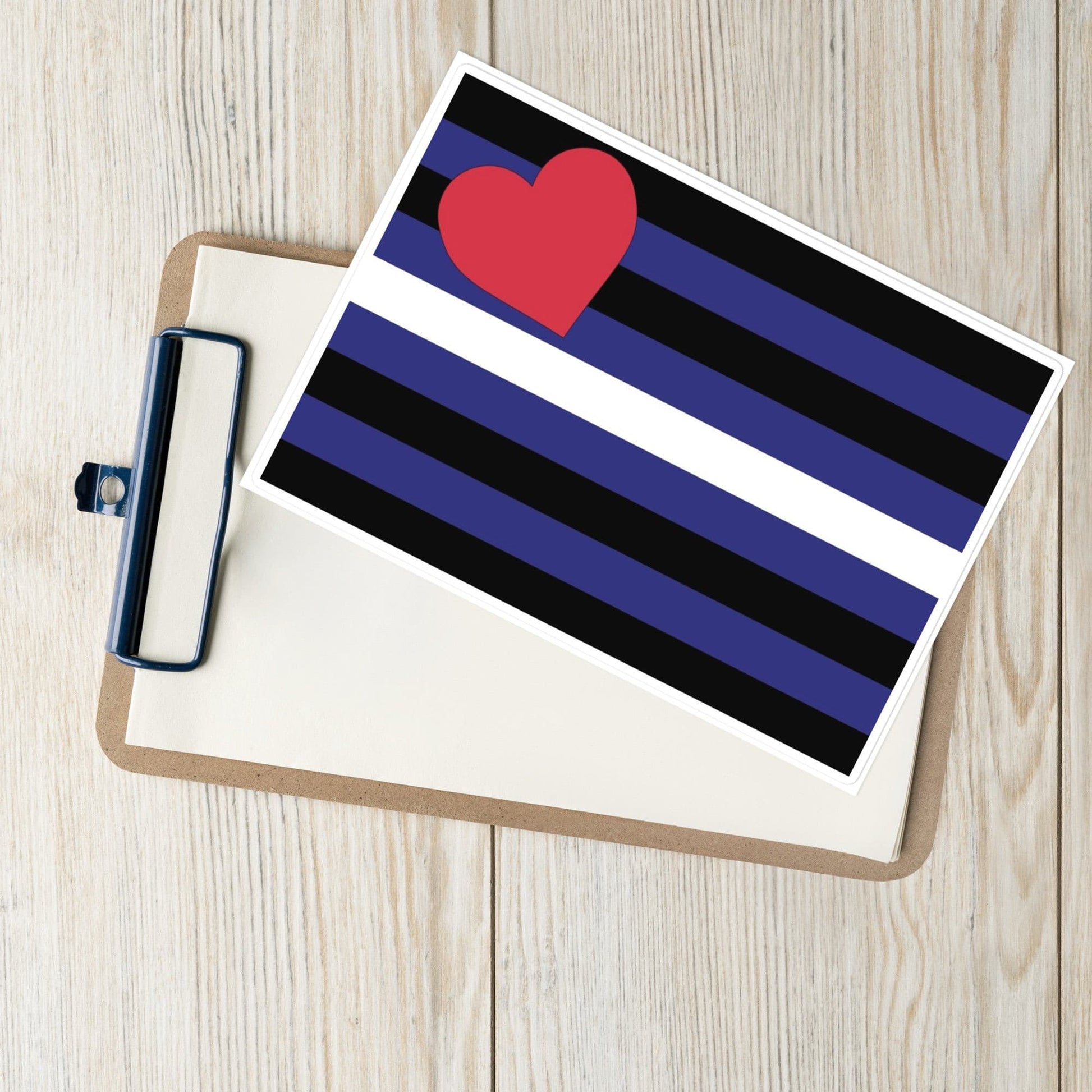 Leather Pride Flag Sticker Large Sheet leather-pride-flag-sticker-large-sheet-lifestyle