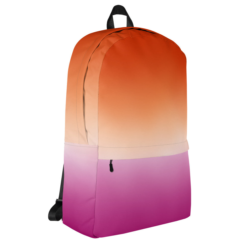 Lesbian Pride Backpack - Ombre lesbian-Pride-Backpack-ombre-right