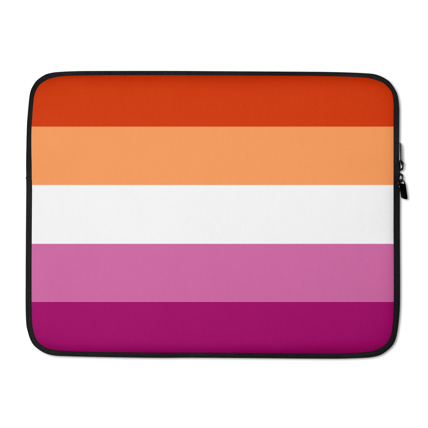 Lesbian Pride Flag Laptop Sleeve 15in Lesbian lesbian-pride-flag-laptop-sleeve-15-front