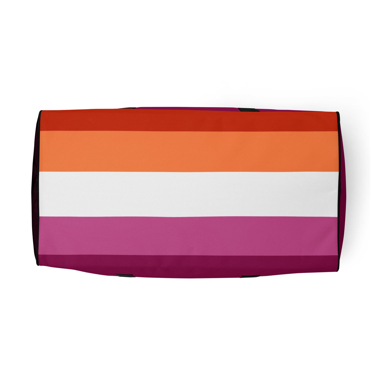 Lesbian Pride Flag Weekender Duffel Bag lesbian-pride-flag-weekender-duffel-bag-bottom