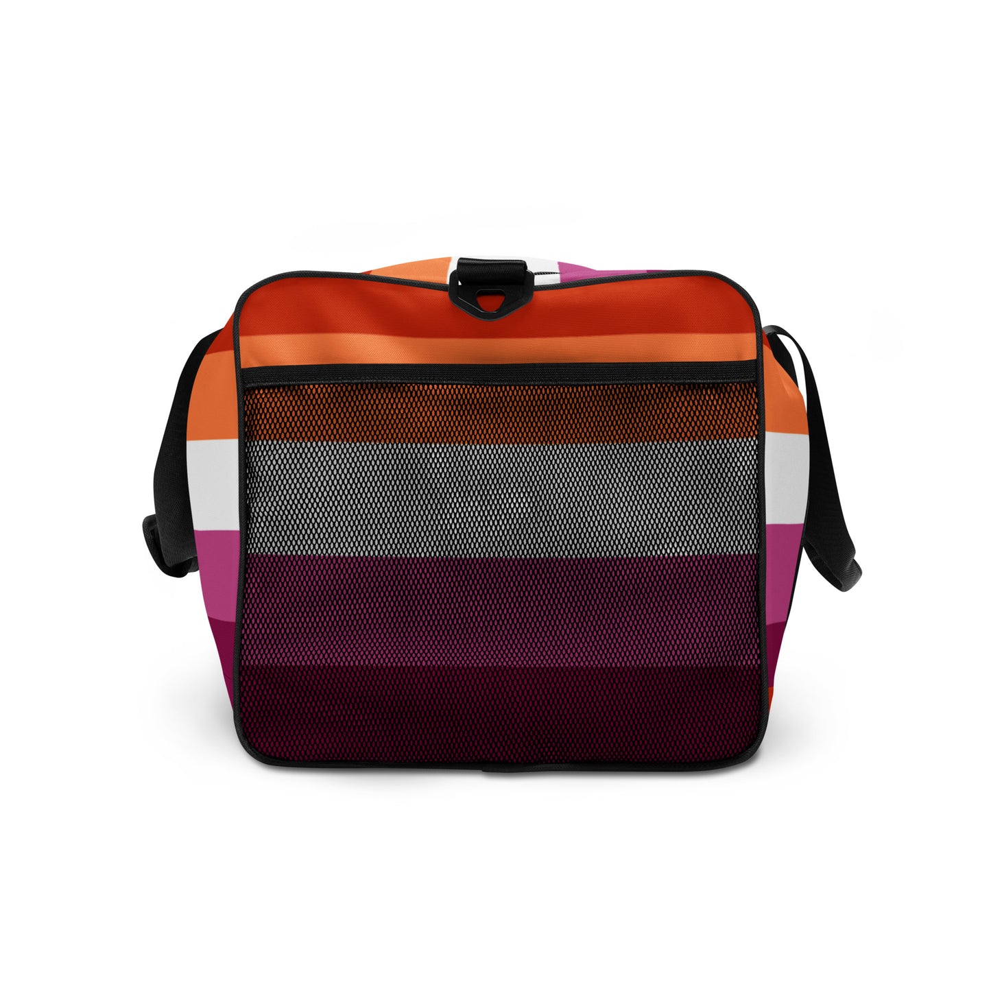 Lesbian Pride Flag Weekender Duffel Bag lesbian-pride-flag-weekender-duffel-bag-right