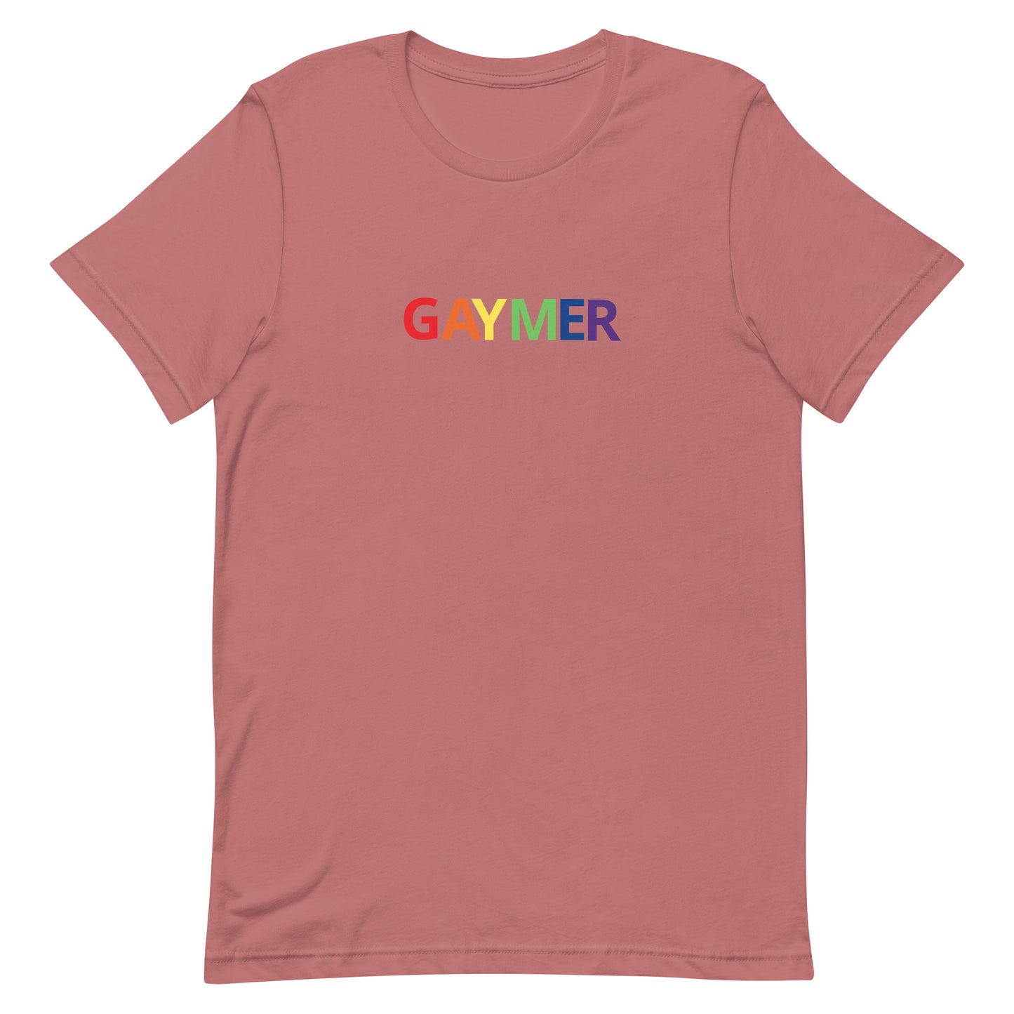 LGBTQ Gaymer Pride T-Shirt Mauve Gay lgbtq-gaymer-pride-t-shirt-mauve-frontlgbtq-gaymer-pride-t-shirt Tee