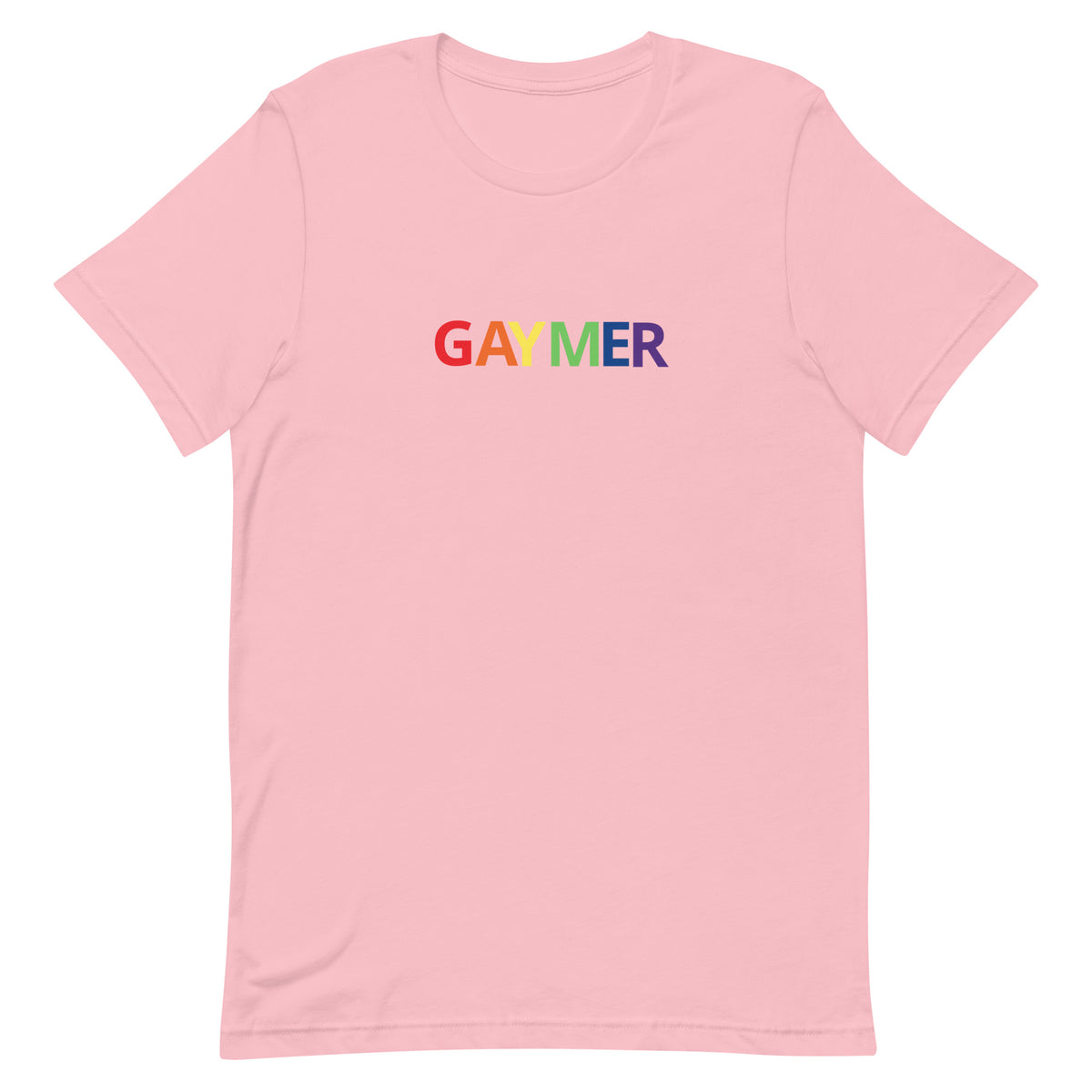 LGBTQ Gaymer Pride T-Shirt Pink Gay lgbtq-gaymer-pride-t-shirt-pink-front Tee