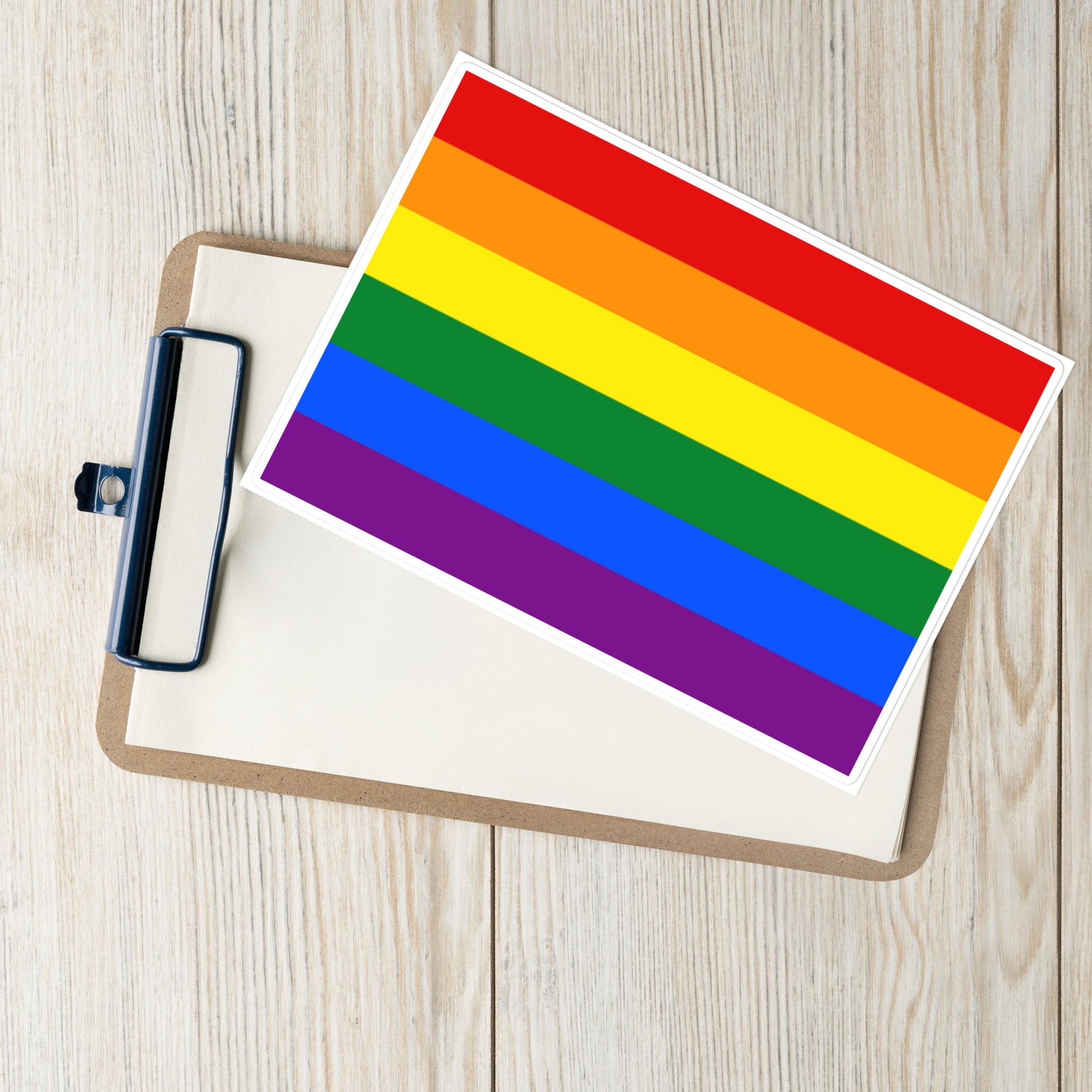LGBTQ Pride Flag Large Sticker lgbtq-pride-flag-large-sticker-lifestyle Stickers