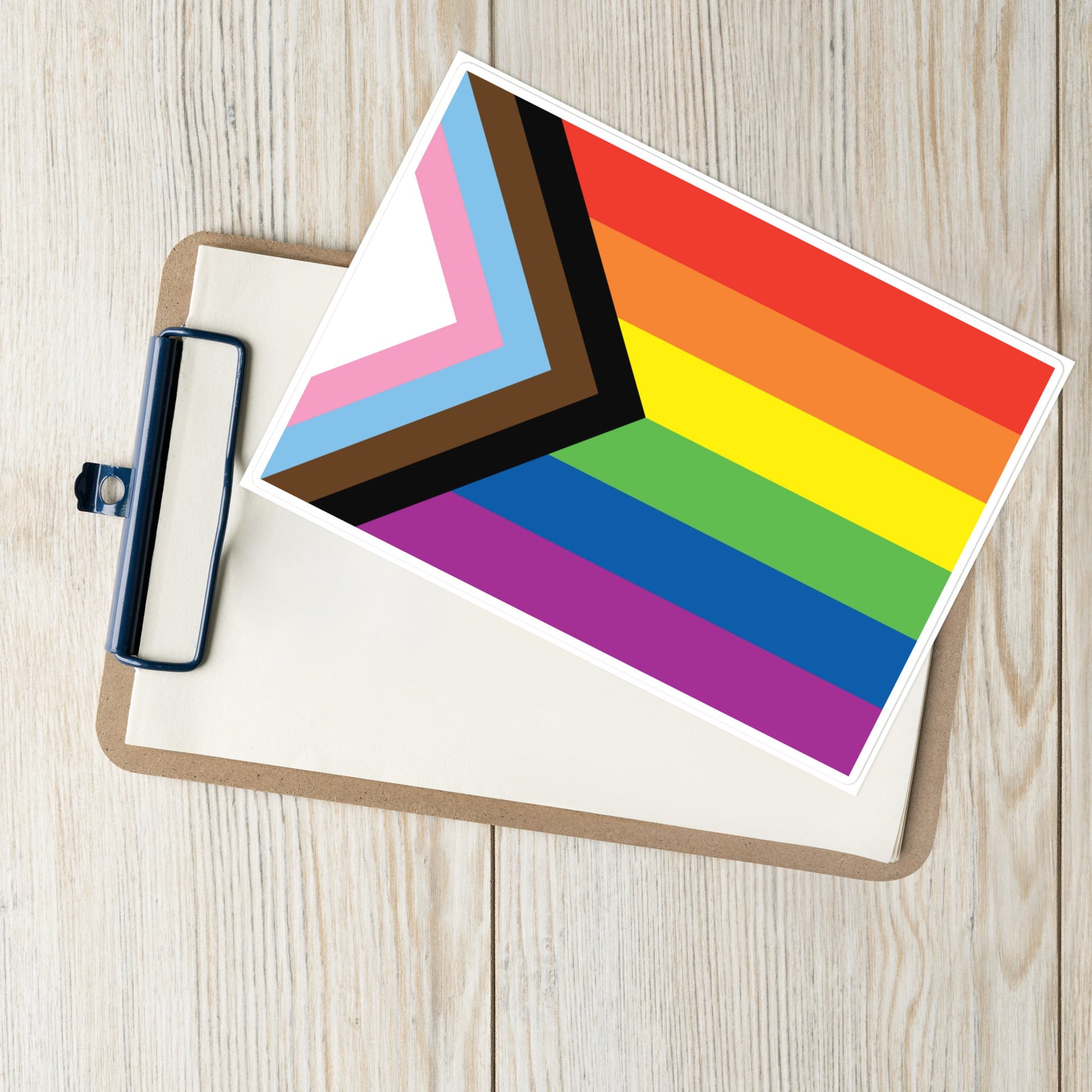 LGBTQ Pride Flag Large Sticker Progressive Pride Daniel Quasar lgbtq-pride-flag-large-sticker-progressive-pride-daniel-quasar-lifestyle Stickers