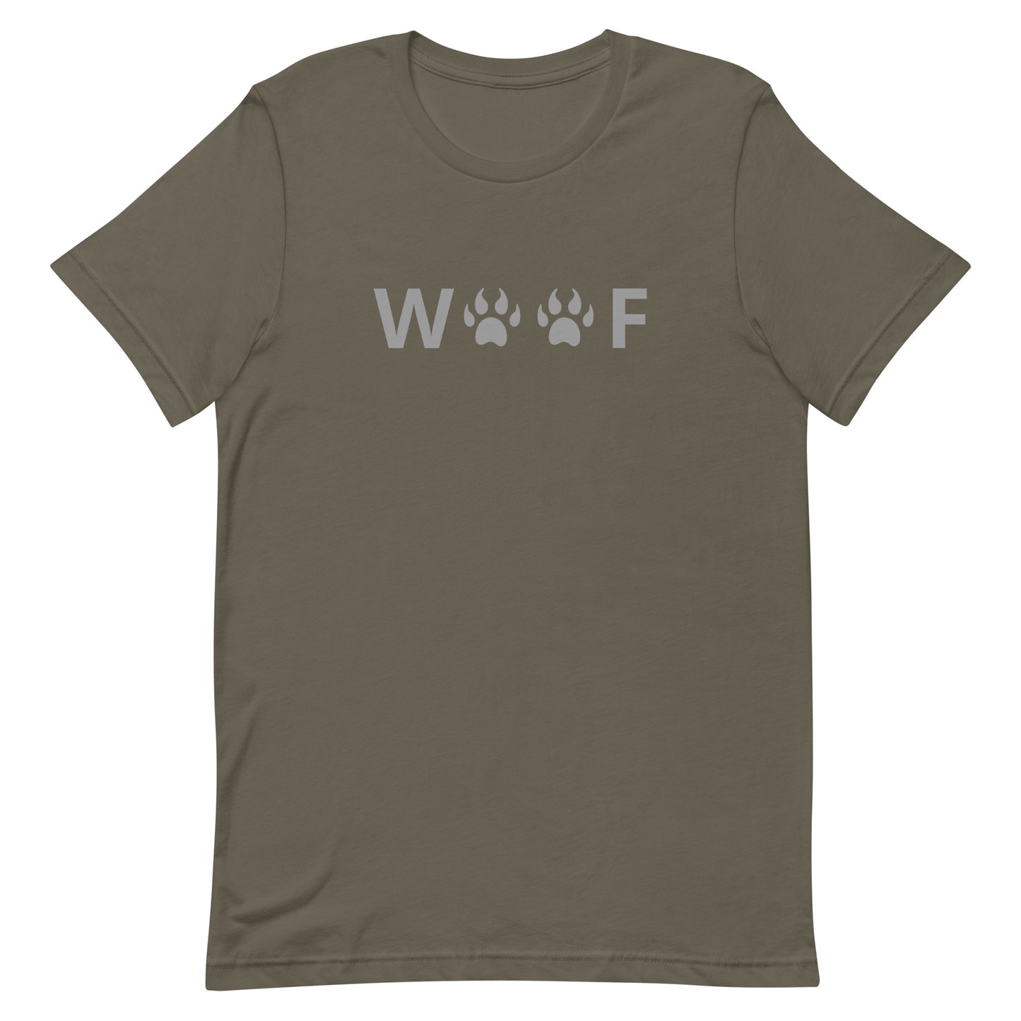 LGBTQ Woof T-shirt Army Gay lgbtq-woof-t-shirt-army-front