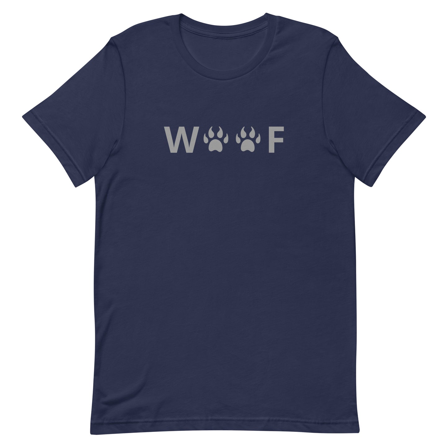LGBTQ Woof T-shirt Navy Gay lgbtq-woof-t-shirt-navy-front