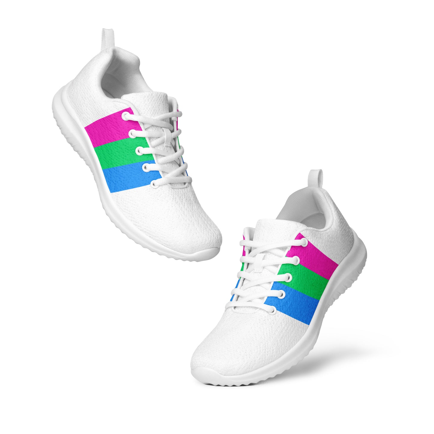 Polysexual Poly Pride Flag Men’s Athletic Shoes mens-athletic-shoes-white-front-641def660562d