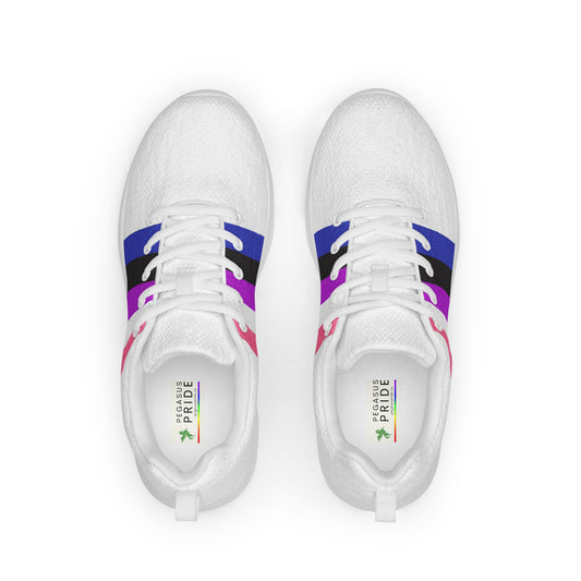 Genderfluid Pride Flag Men’s Athletic Shoes Genderfluid White mens-athletic-shoes-white-front-641defd3c2a41