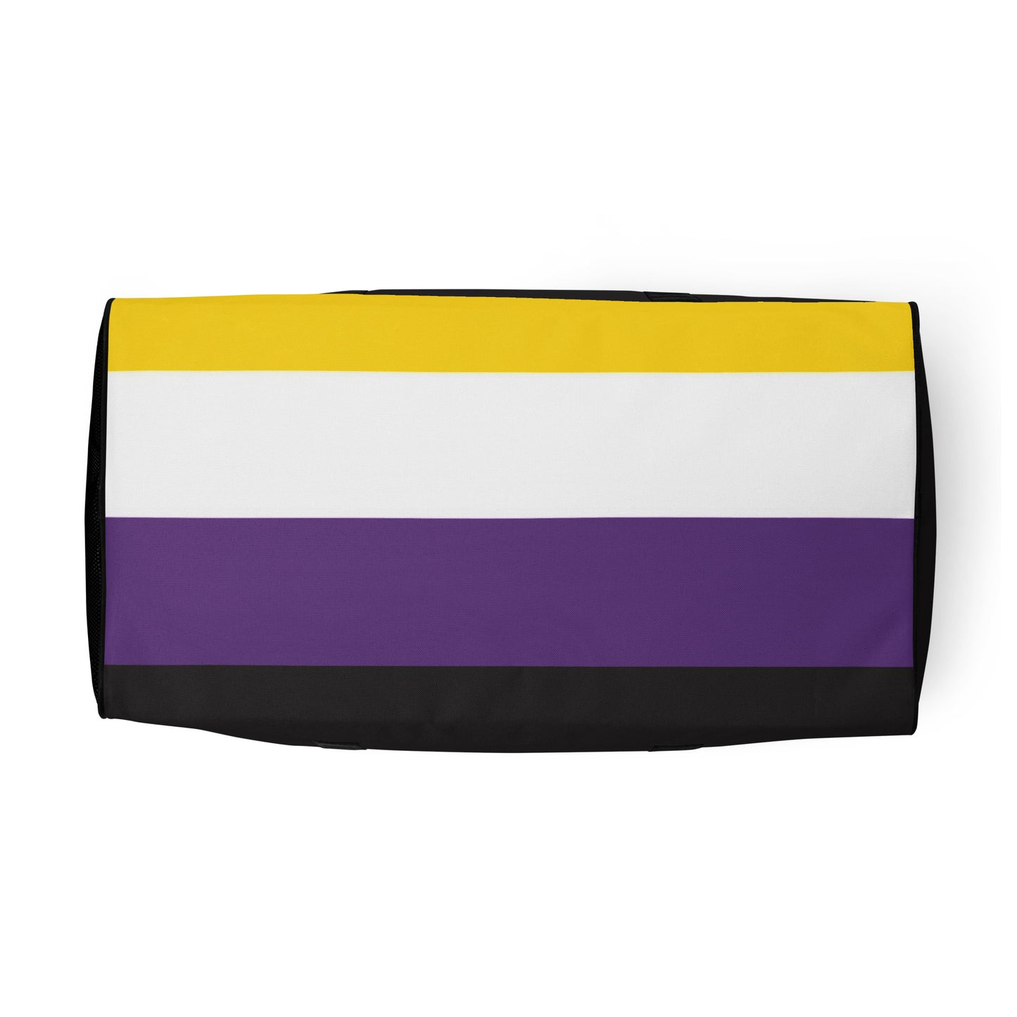 Nonbinary Enby Pride Flag Weekender Duffel Gym Bag nonbinary-enby-pride-flag-weekender-duffel-gym-bag-bottom Duffle Bags