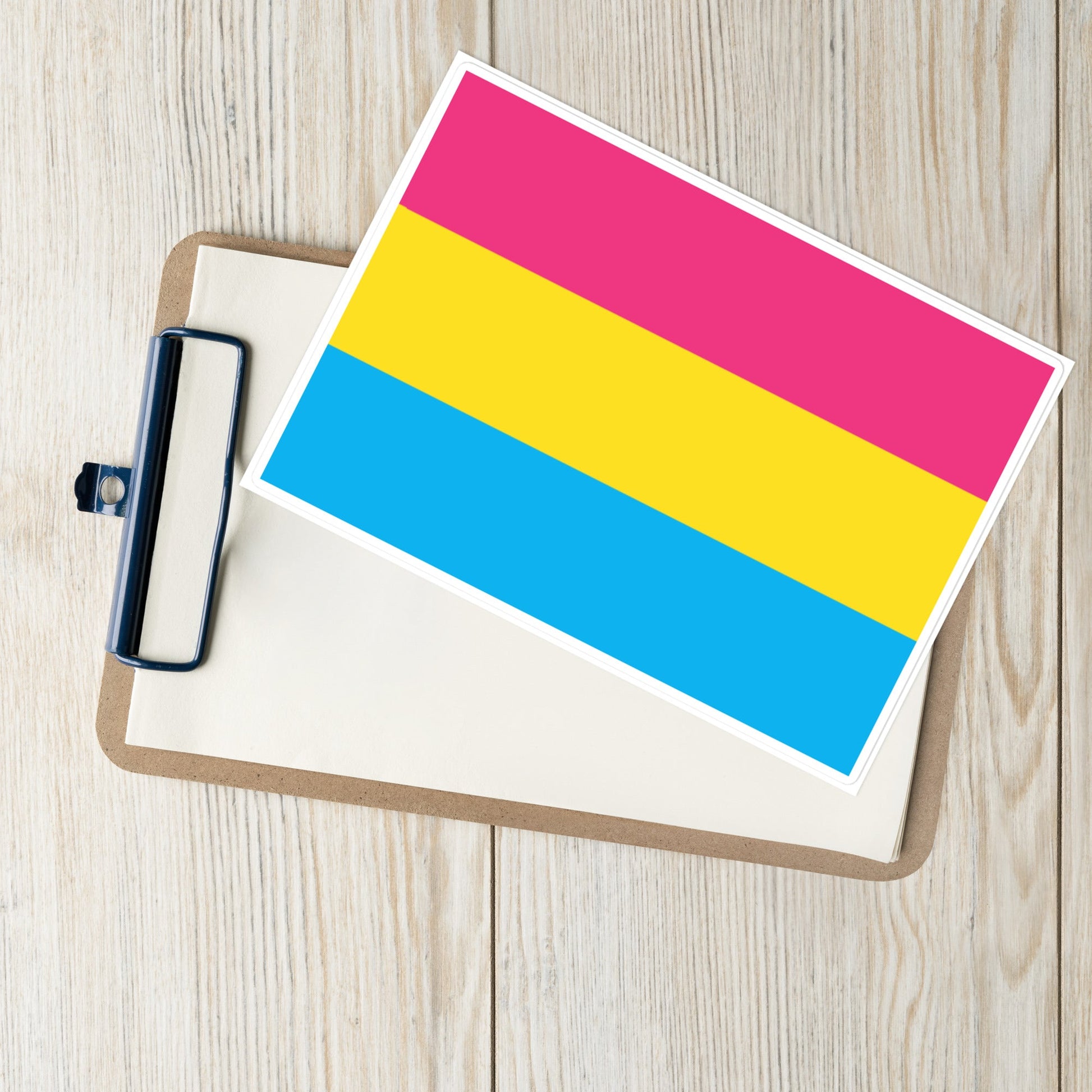 Pansexual Pan Pride Flag Large Sticker pansexual-pan-pride-flag-large-sticker-lifestyle Stickers