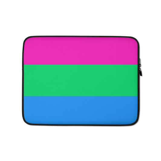 Polysexual Poly Pride Flag Laptop Sleeve 13in Polysexual polysexual-poly-pride-flag-laptop-sleeve-13-front