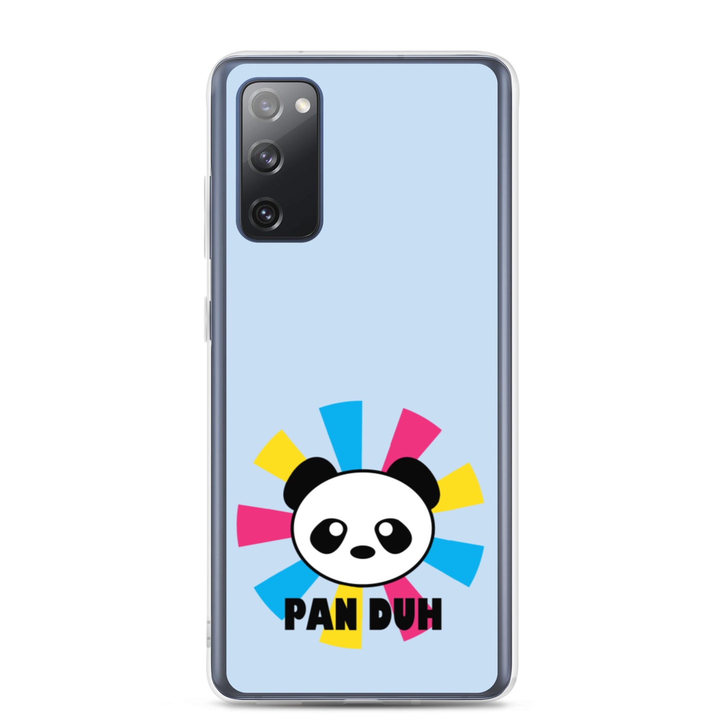 Pansexual Pan Pride Samsung Galaxy Cell Phone Case - Pan Duh samsung-case-samsung-galaxy-s20-fe-case-on-phone-639d4a186acf9