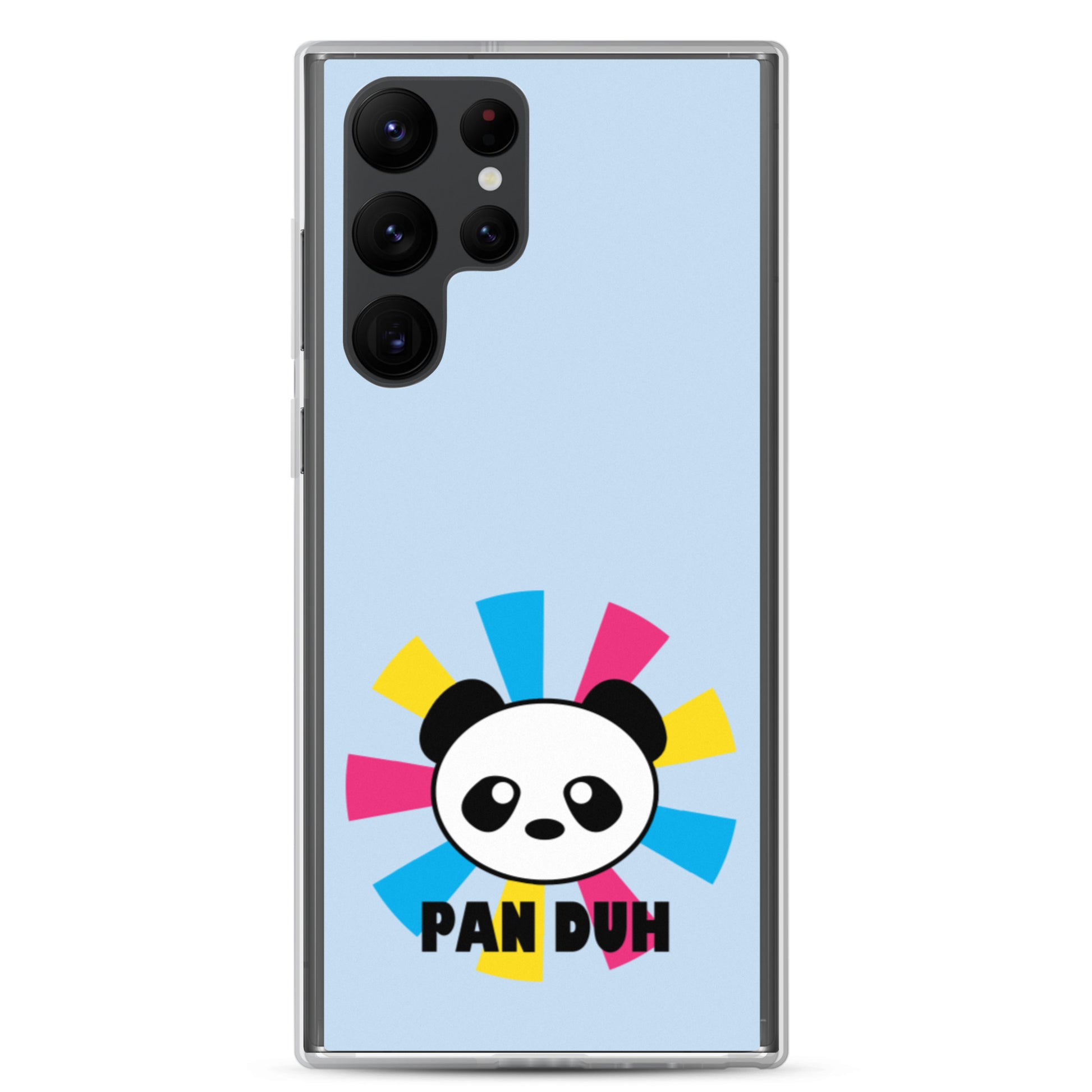 Pansexual Pan Pride Samsung Galaxy Cell Phone Case - Pan Duh Samsung Galaxy S22 Ultra Pansexual samsung-case-samsung-galaxy-s22-ultra-case-on-phone-639d4a186a381