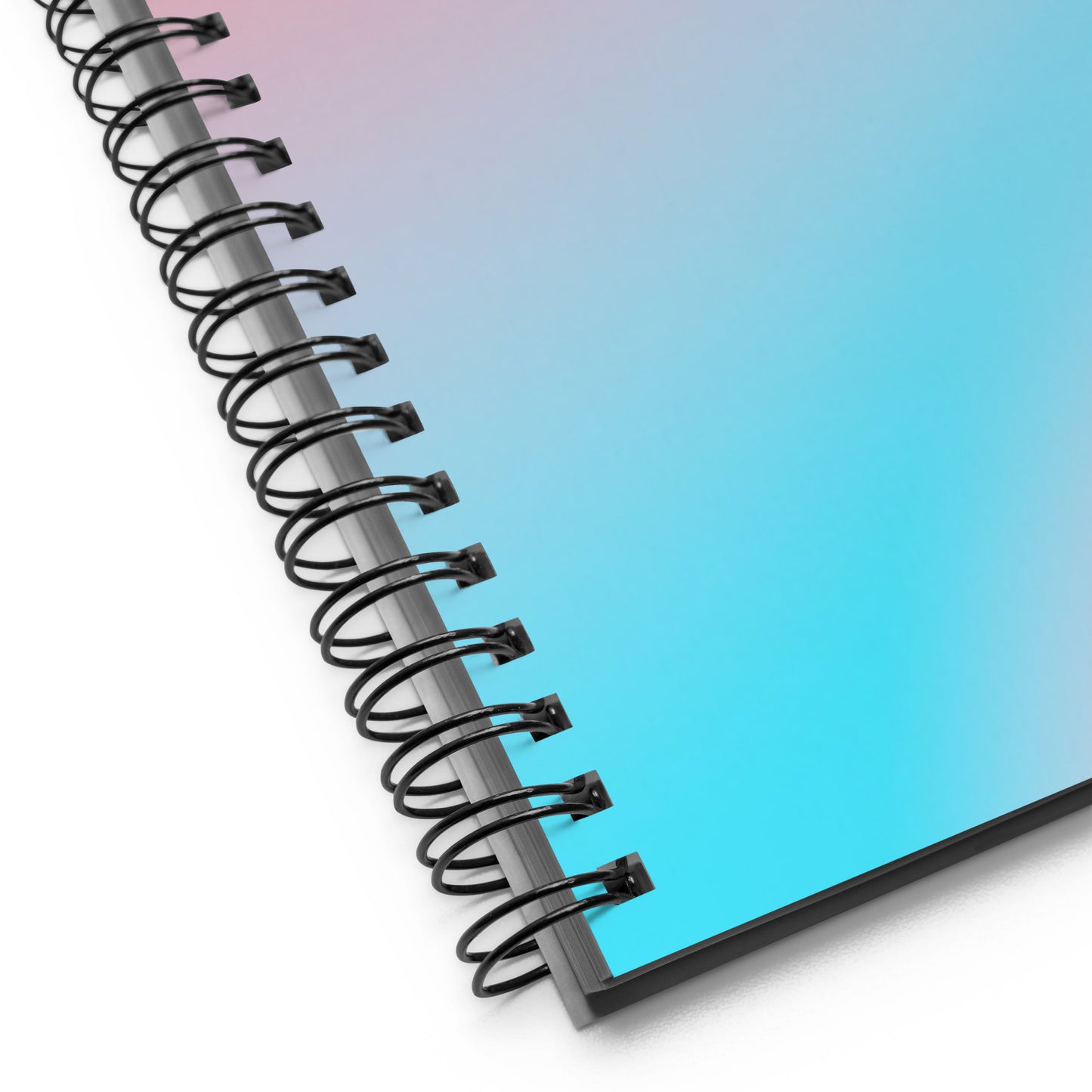 Transgender Trans Pride Spiral Notebook - Blurred Lines spiral-notebook-white-product-detail-2-639a1a7c35bba