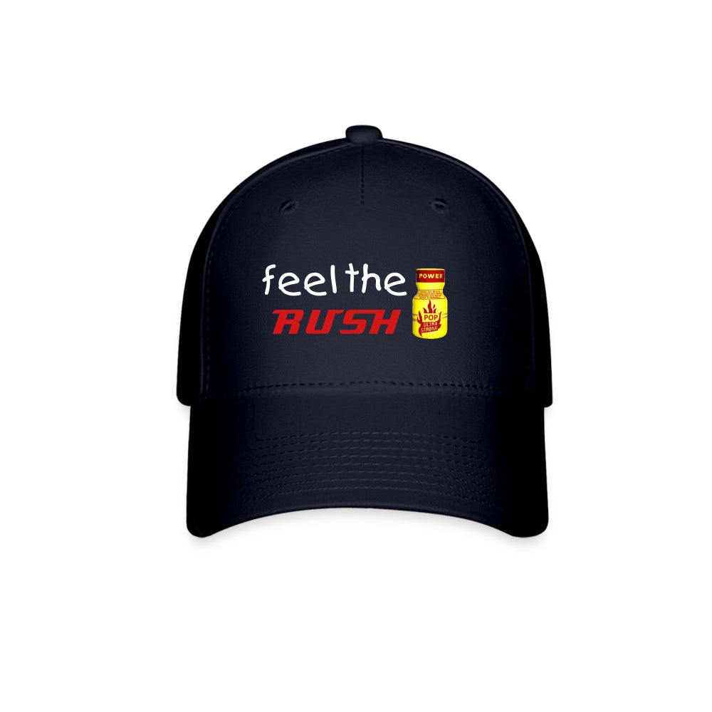 Feel The Rush Fitted Baseball Cap Navy spod-1061727293-4-1