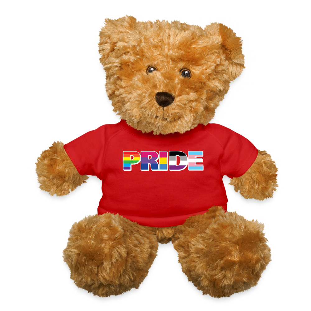 LGBTQ Pride Plush Stuffed Animal Teddy Bear - Pride Red Pride spod-1062074433-196-1