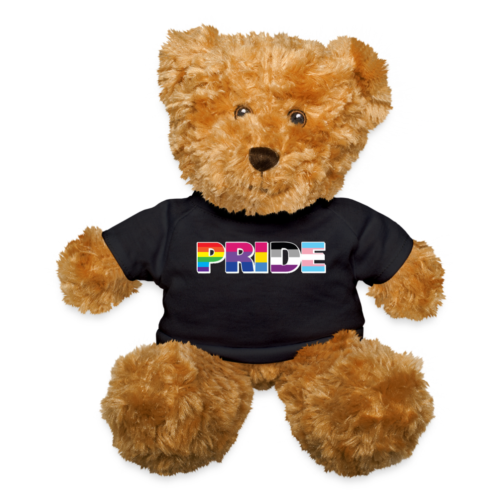 LGBTQ Pride Plush Stuffed Animal Teddy Bear - Pride Black Pride spod-1062074433-2-1