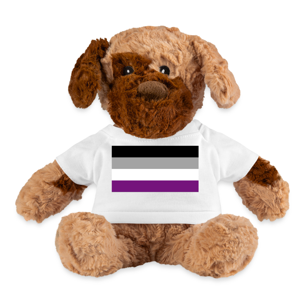 Asexual Ace Pride Flag Plush Dog White Asexual spod-1062074772-1-1